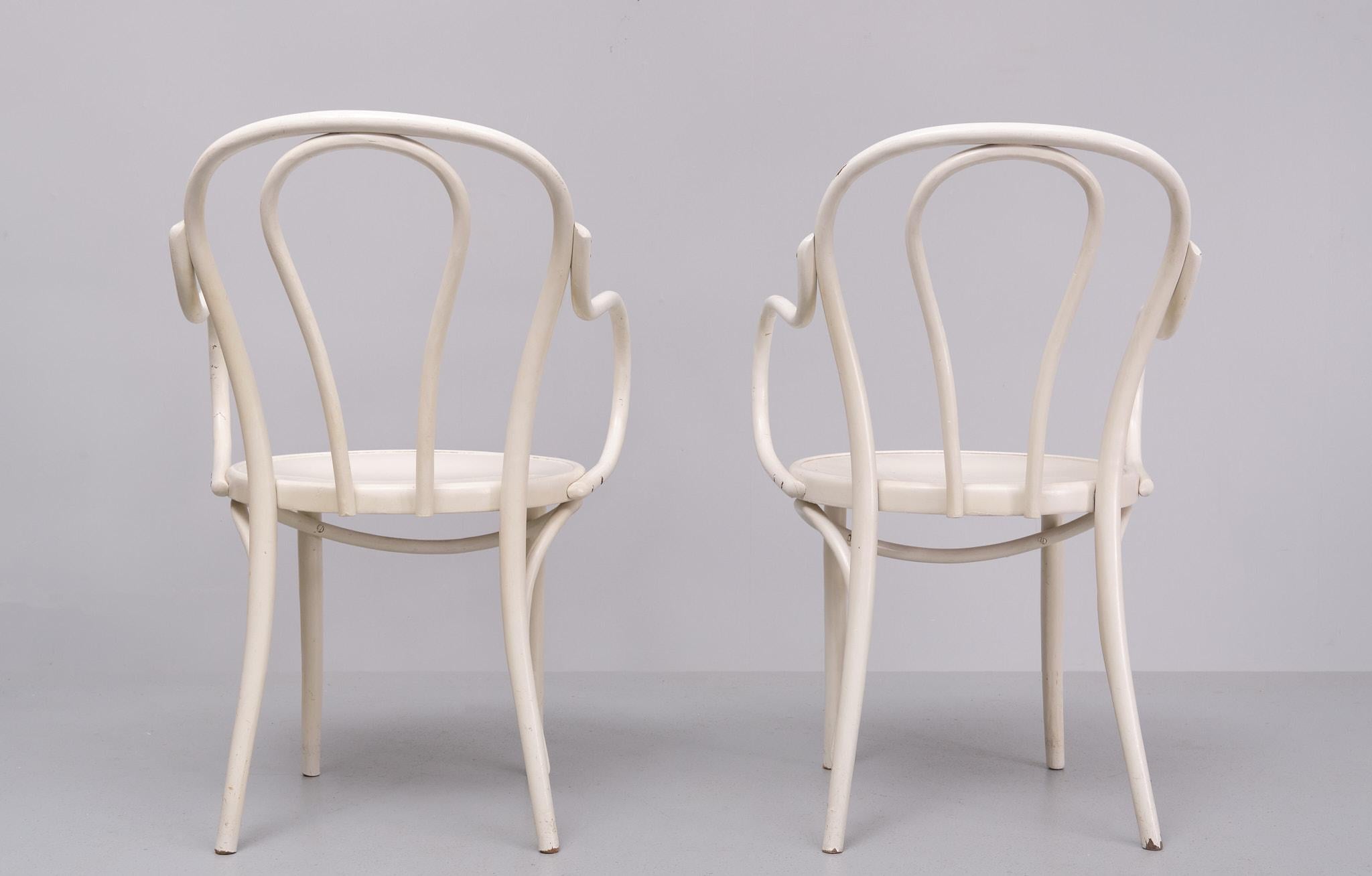 Vienna Secession Thonet  no 30  Armchairs  1950s   For Sale