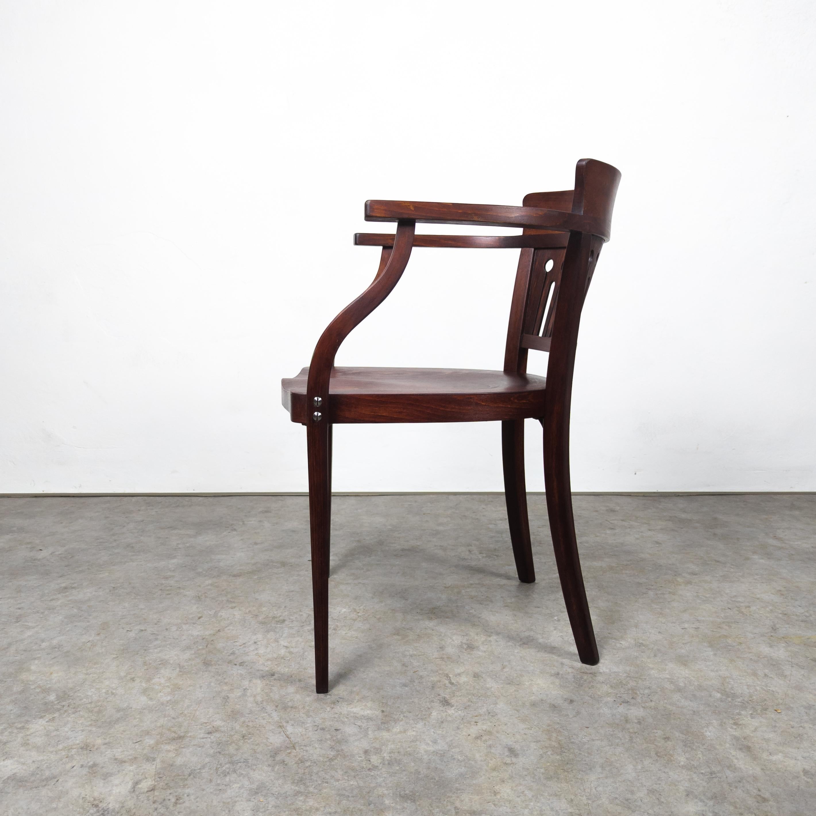 Austrian Thonet No. 6515 armchair by Otto Wagner