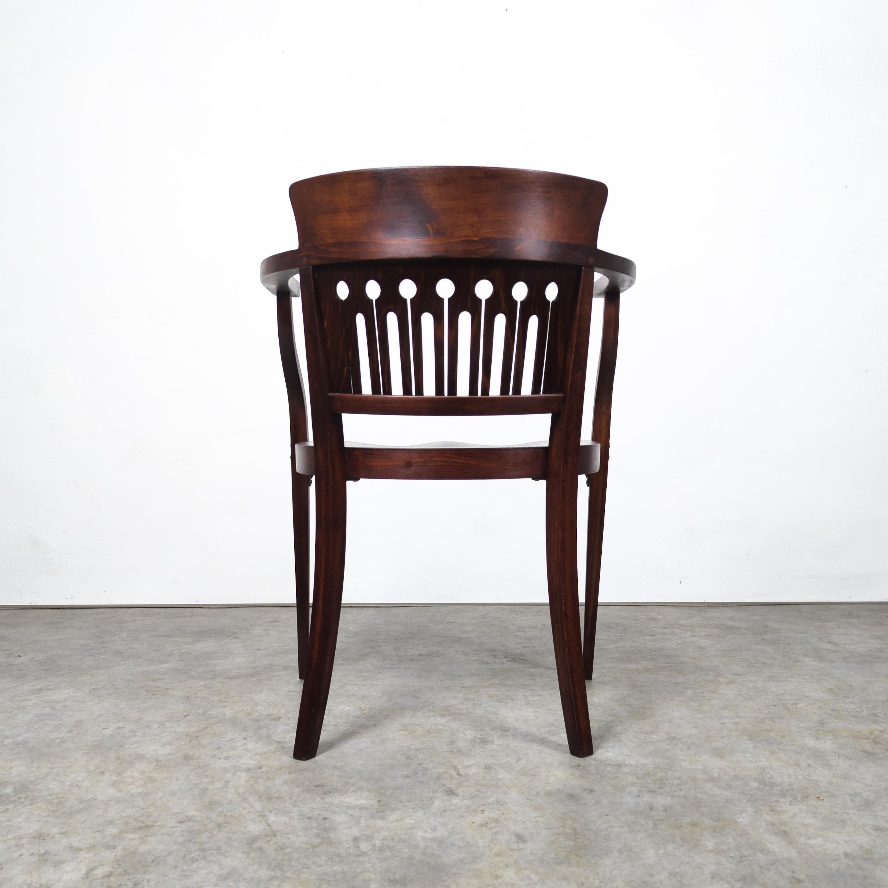 Thonet No. 6515 armchair by Otto Wagner In Good Condition In PRAHA 5, CZ