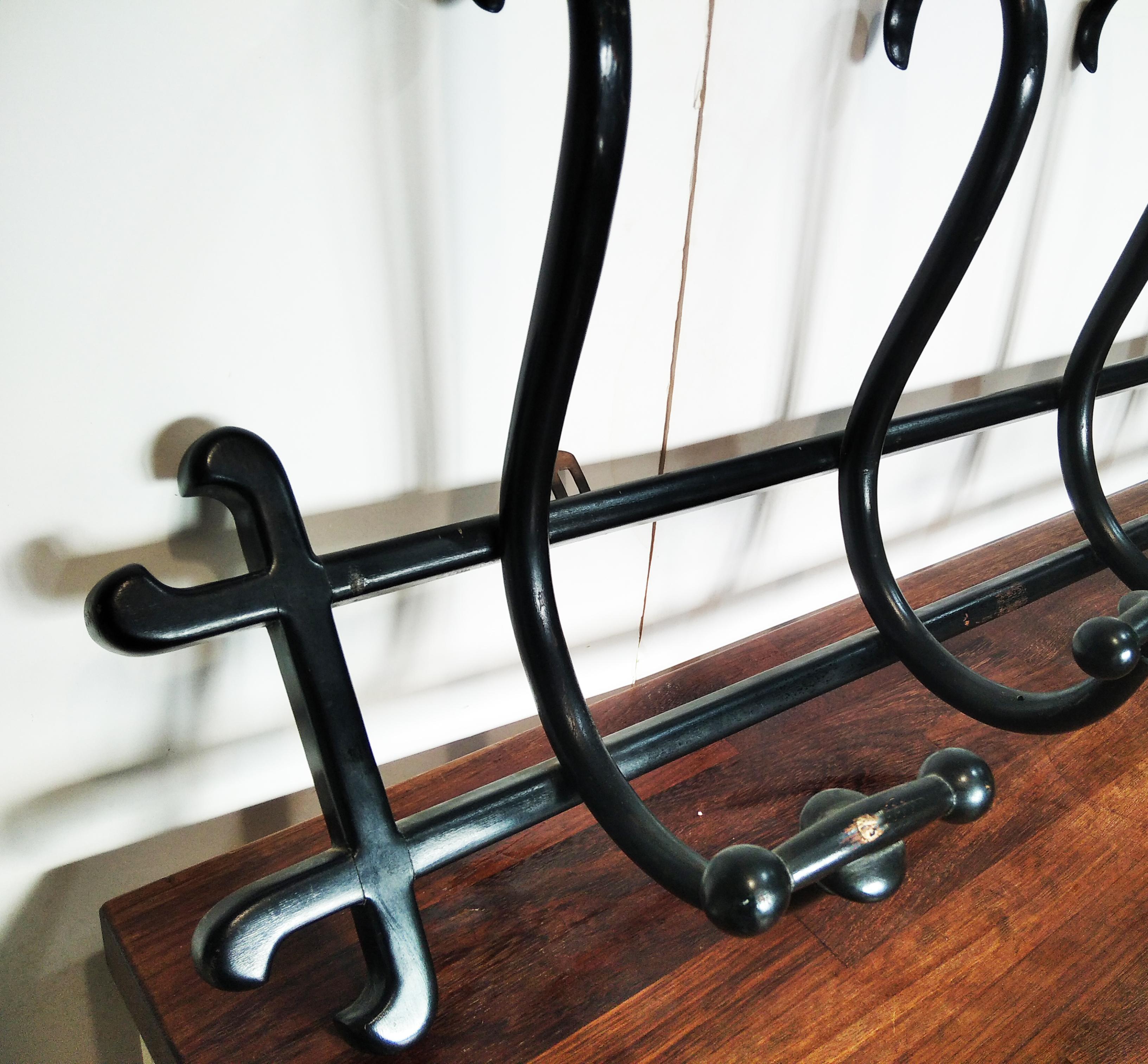 Coat Rack Authentic Thonet Thonet, Vienna Early 20th Century In Good Condition In Mombuey, Zamora