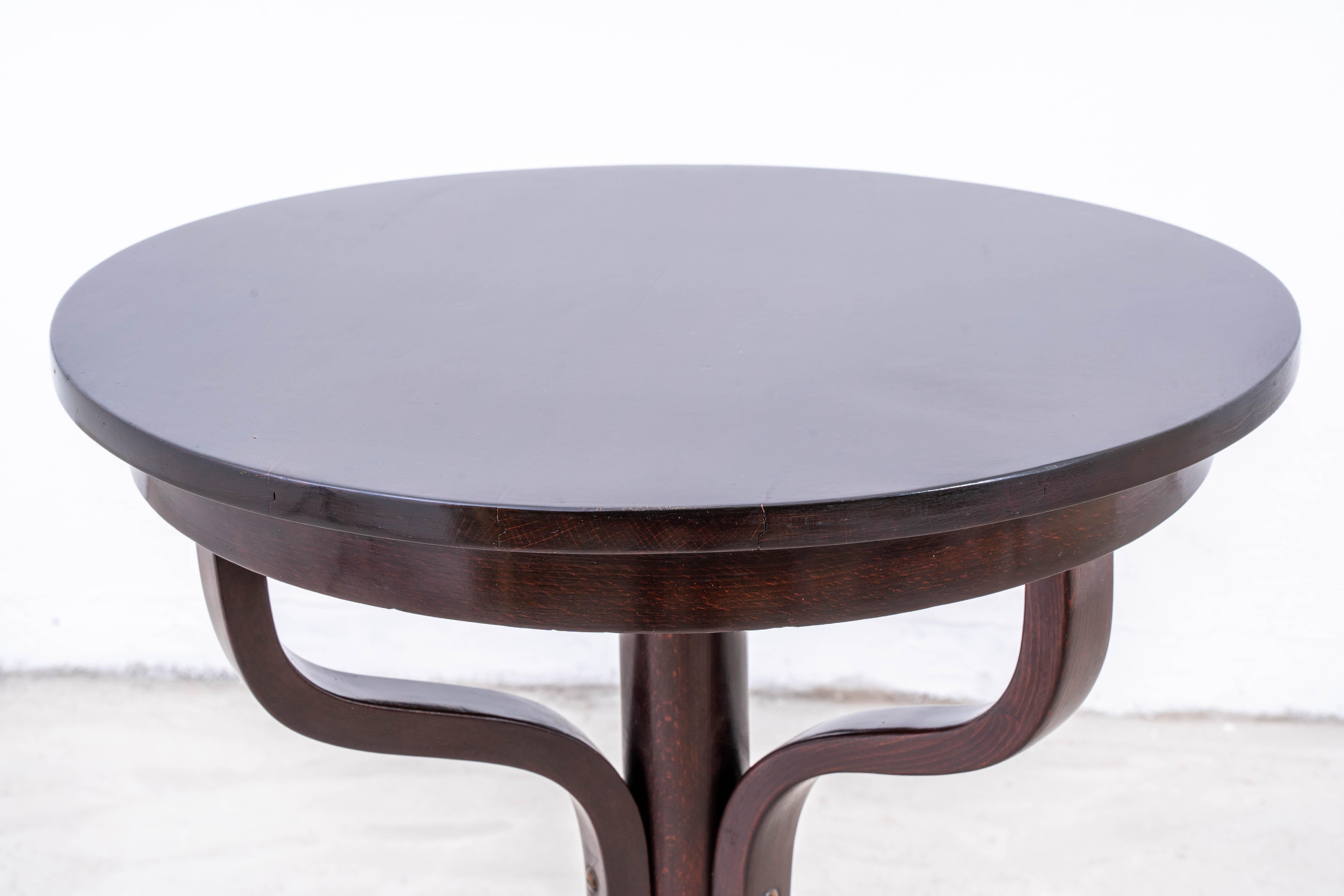 Thonet – Otto Wagner – Beistelltisch – Buche 1