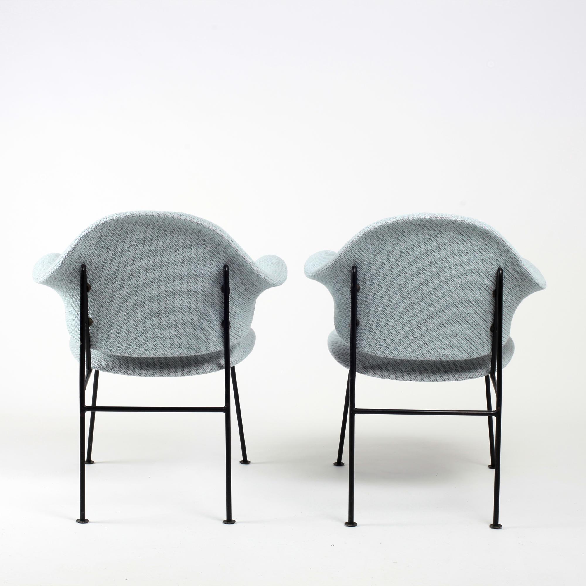 Mid-20th Century Thonet Pair of Armchairs 1950's France