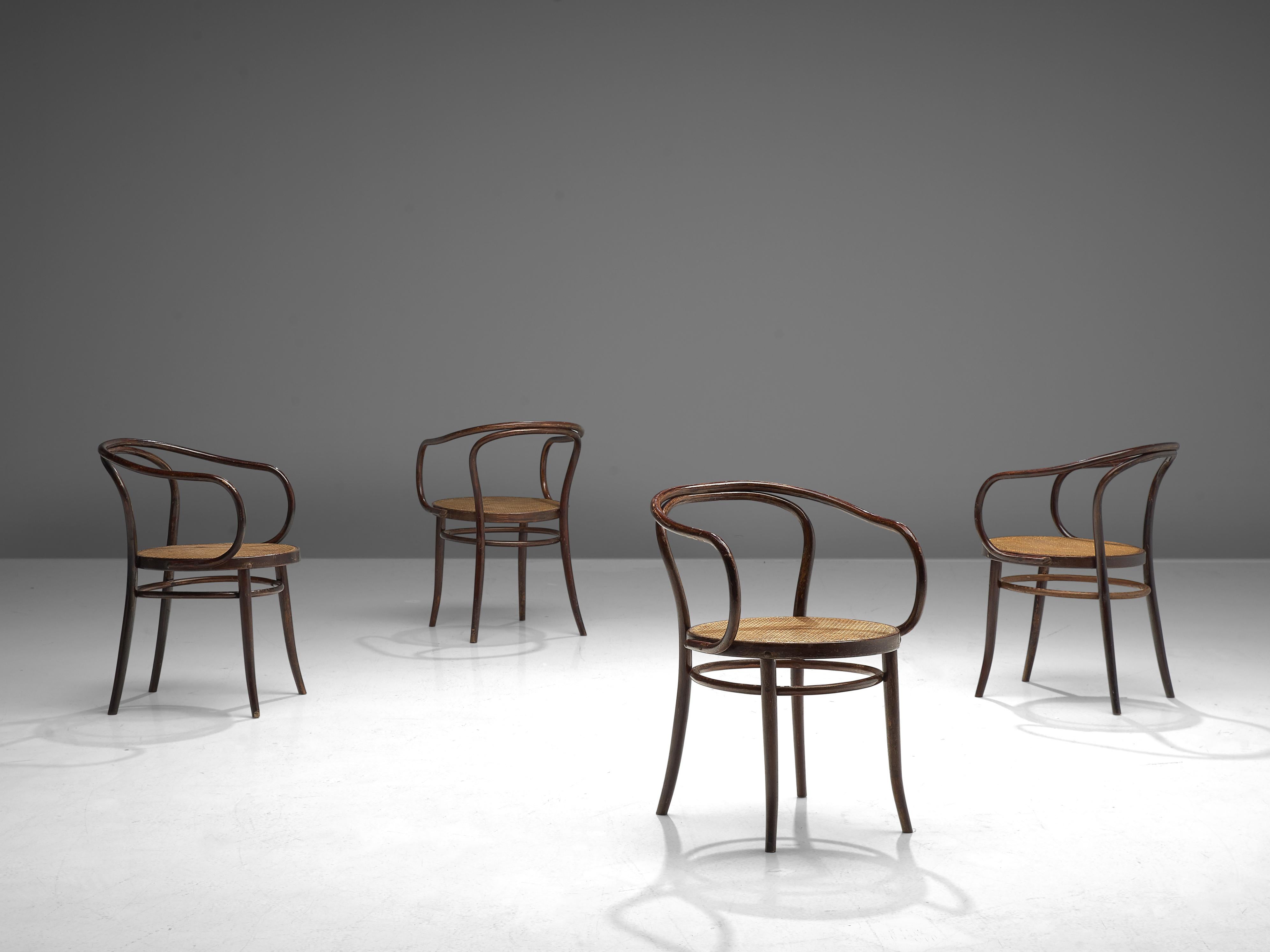 Thonet Patinated ‘Vienna’ Dining Chairs 3