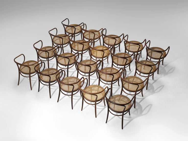 Plastic Thonet Patinated ‘Vienna’ Dining Chairs
