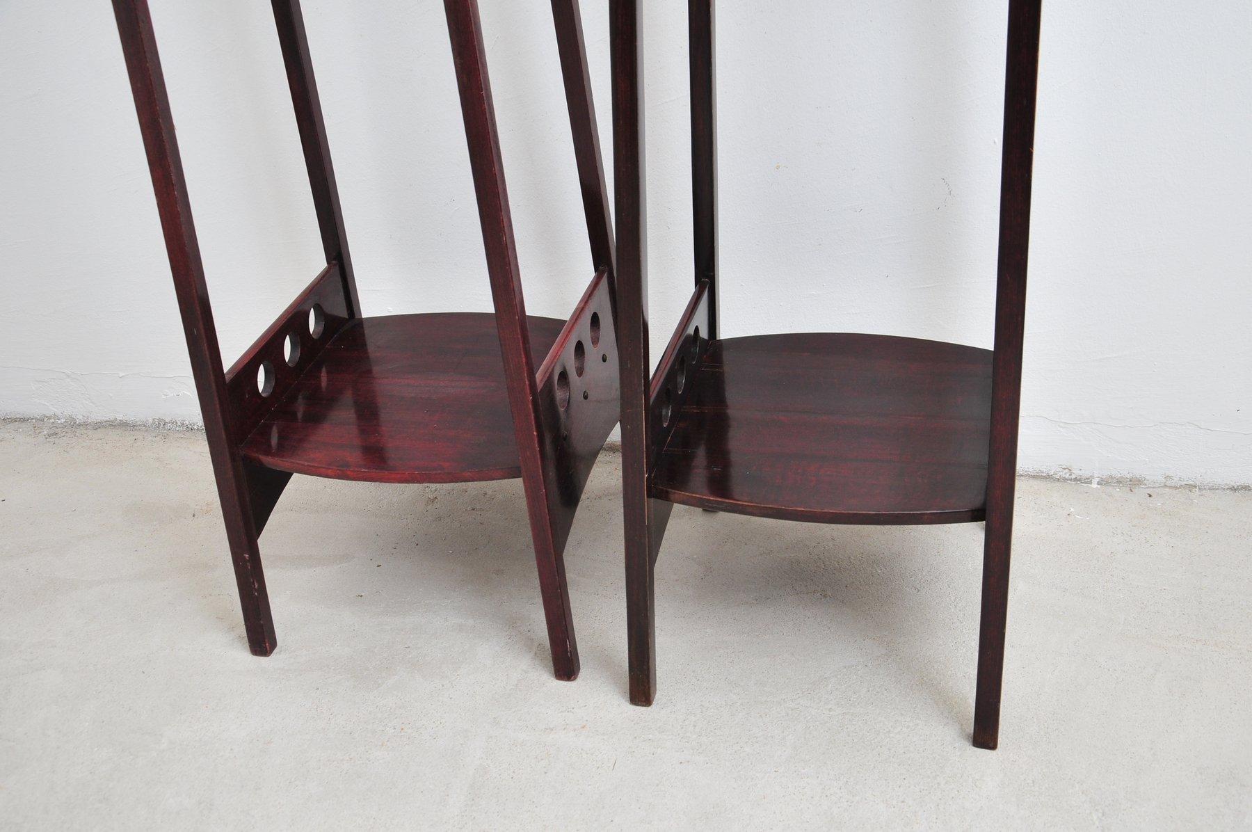 Début du 20ème siècle Thonet - Porte-plantes (2) - Beeche en vente