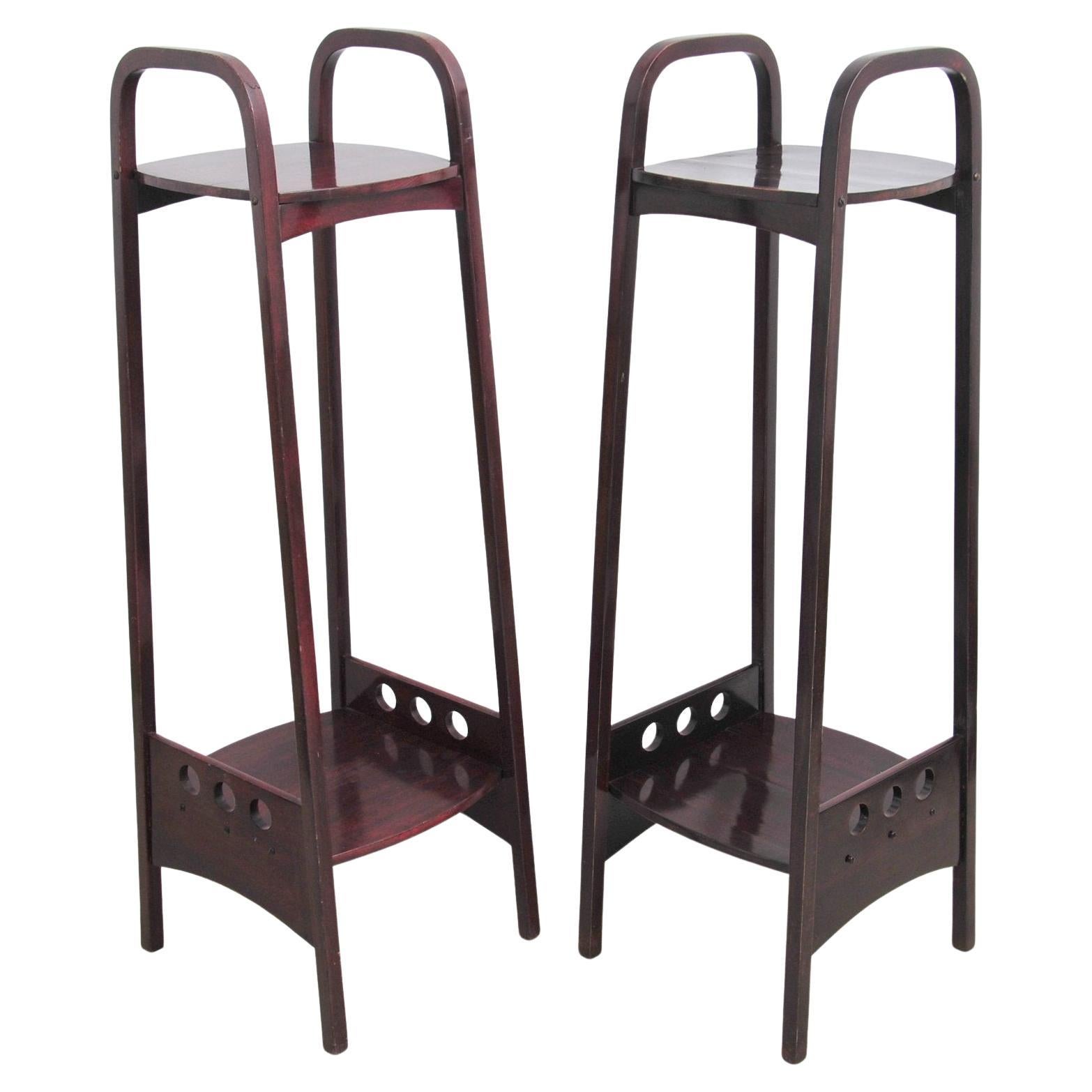Thonet - Porte-plantes (2) - Beeche en vente