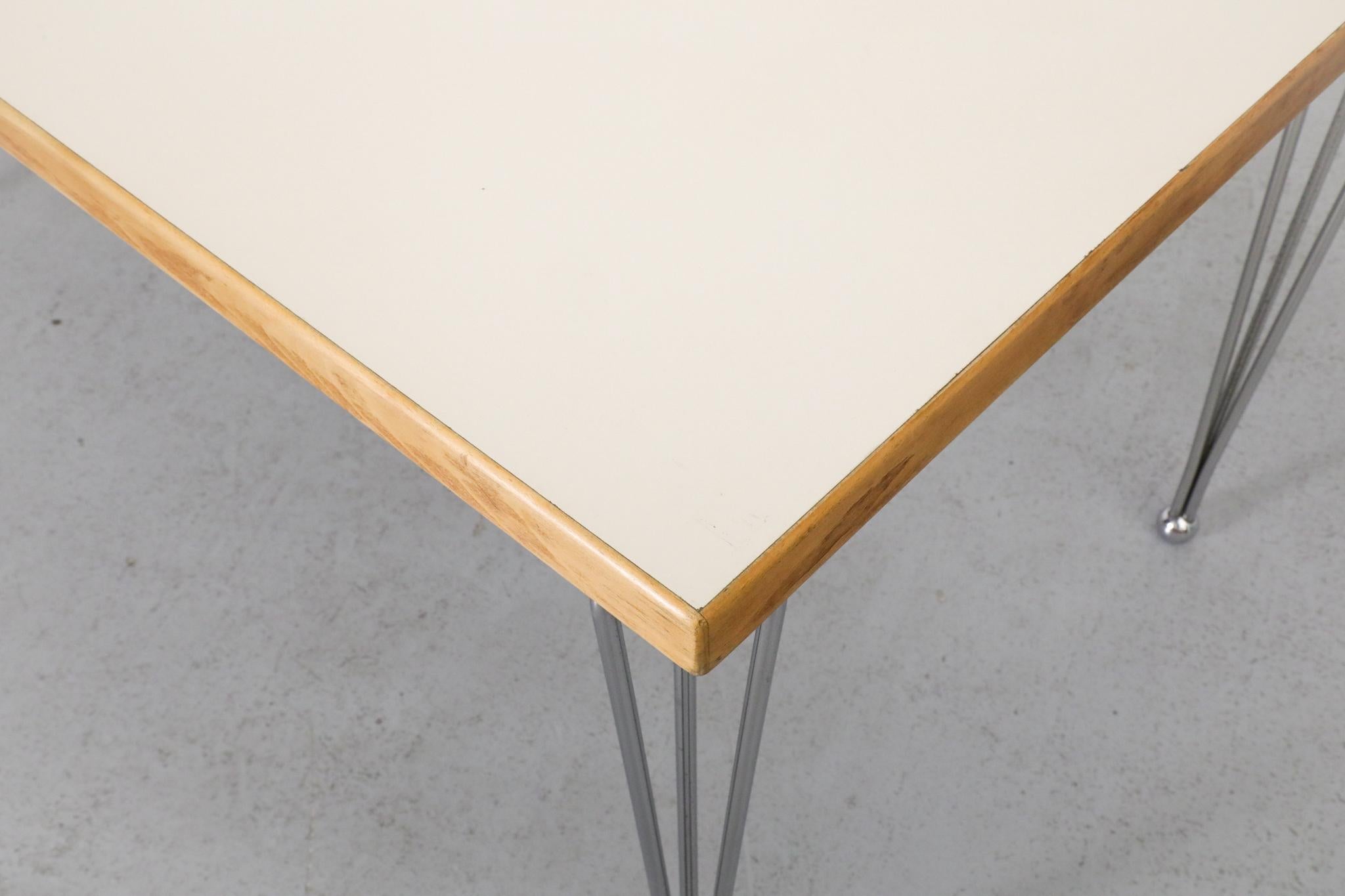 Thonet Postmodern Dining Table by Marius van den Wildenberg for Thonet. 1980's For Sale 2