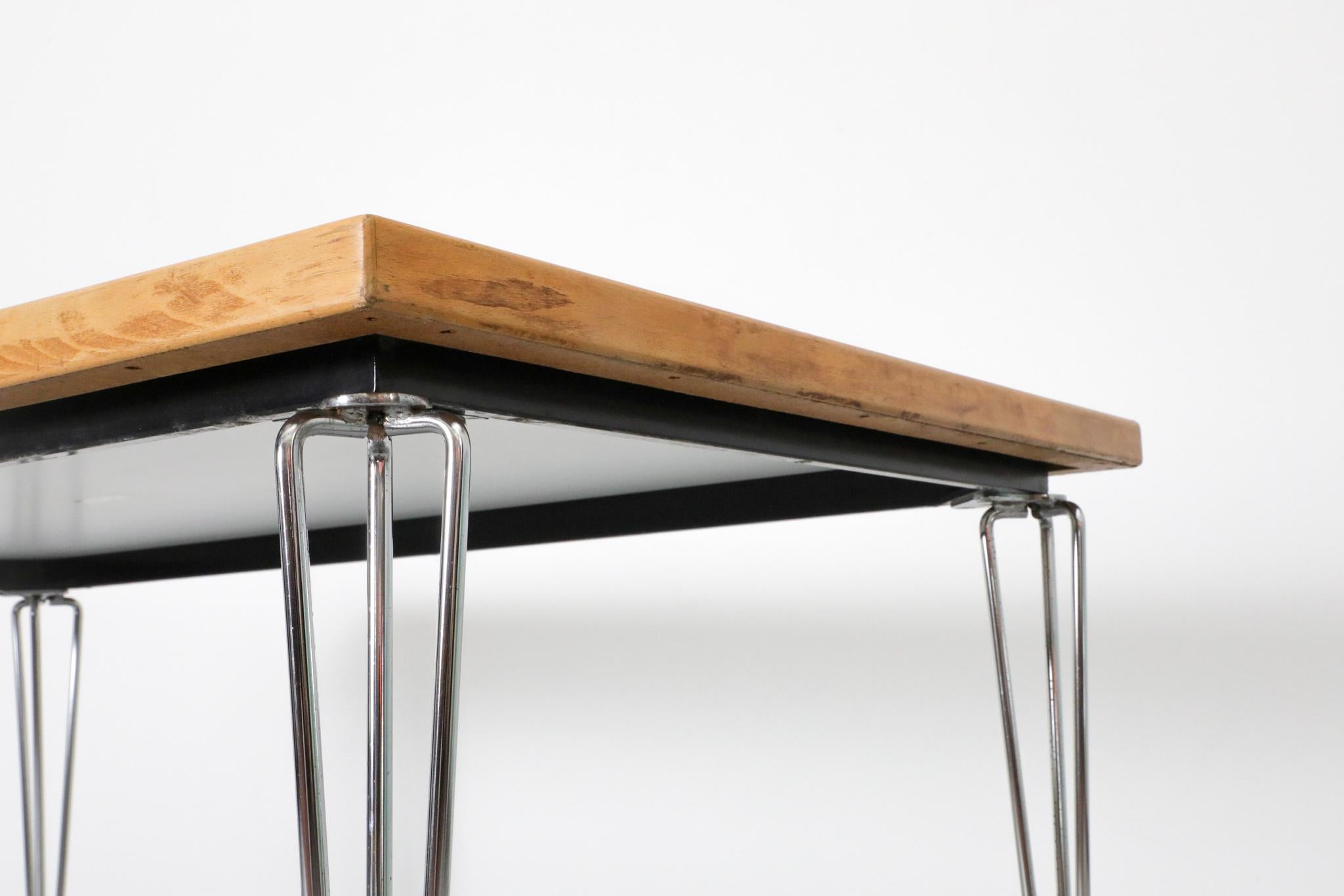 Thonet Postmodern Dining Table by Marius van den Wildenberg for Thonet. 1980's For Sale 6