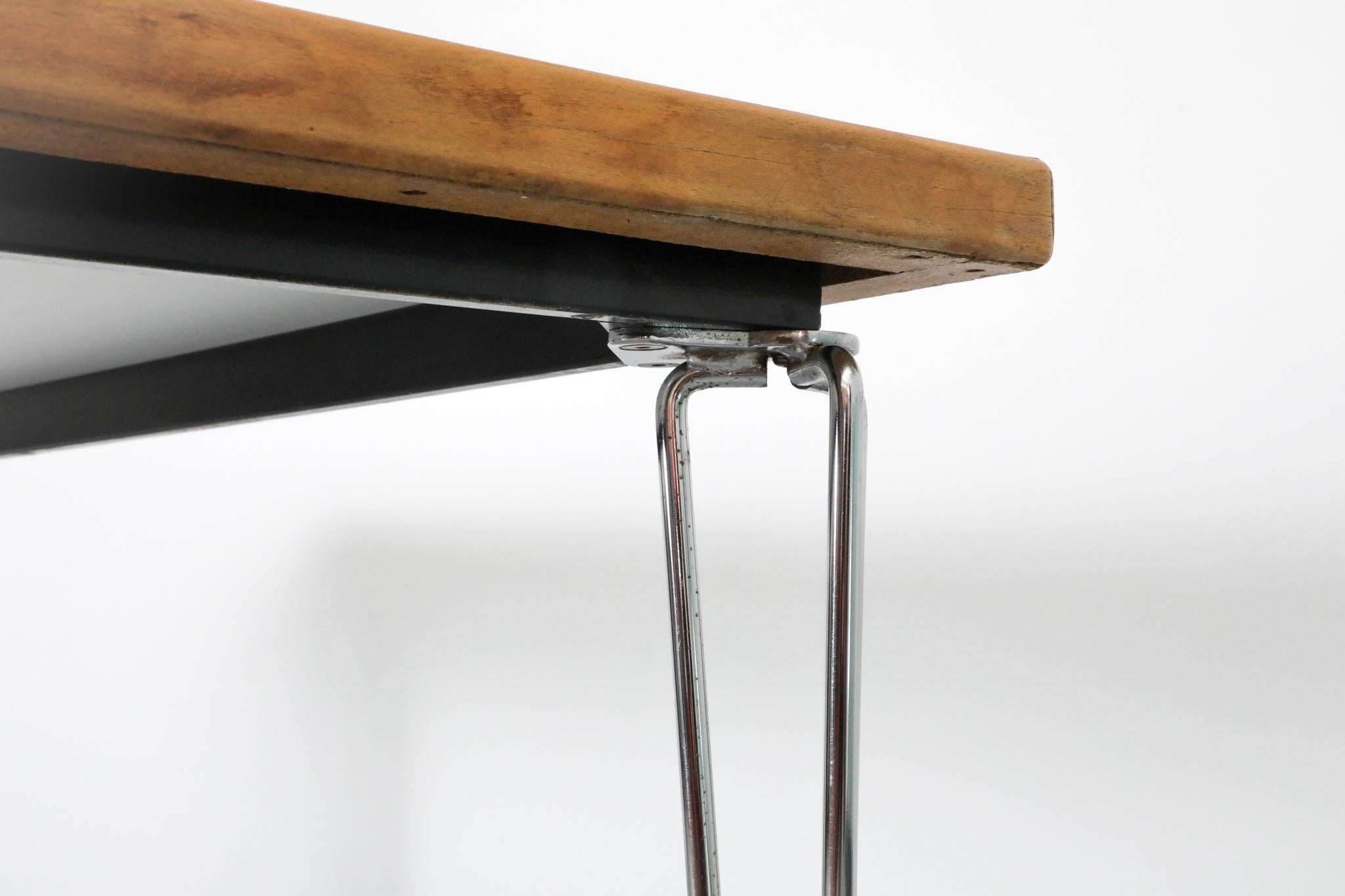 Thonet Postmodern Dining Table by Marius van den Wildenberg for Thonet. 1980's For Sale 7