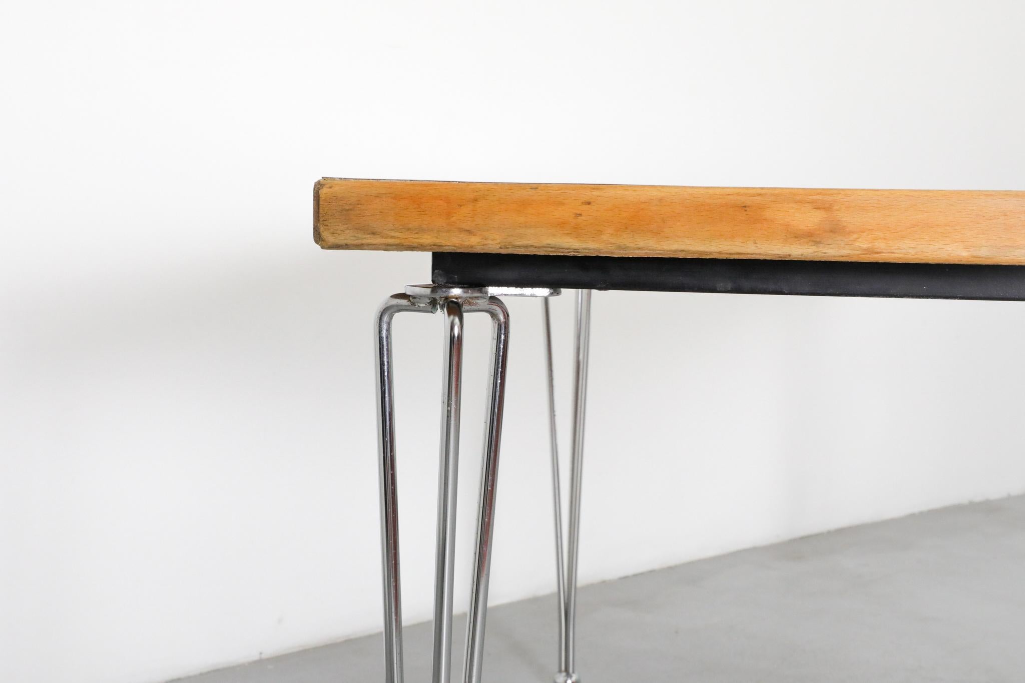 Thonet Postmodern Dining Table by Marius van den Wildenberg for Thonet. 1980's For Sale 8