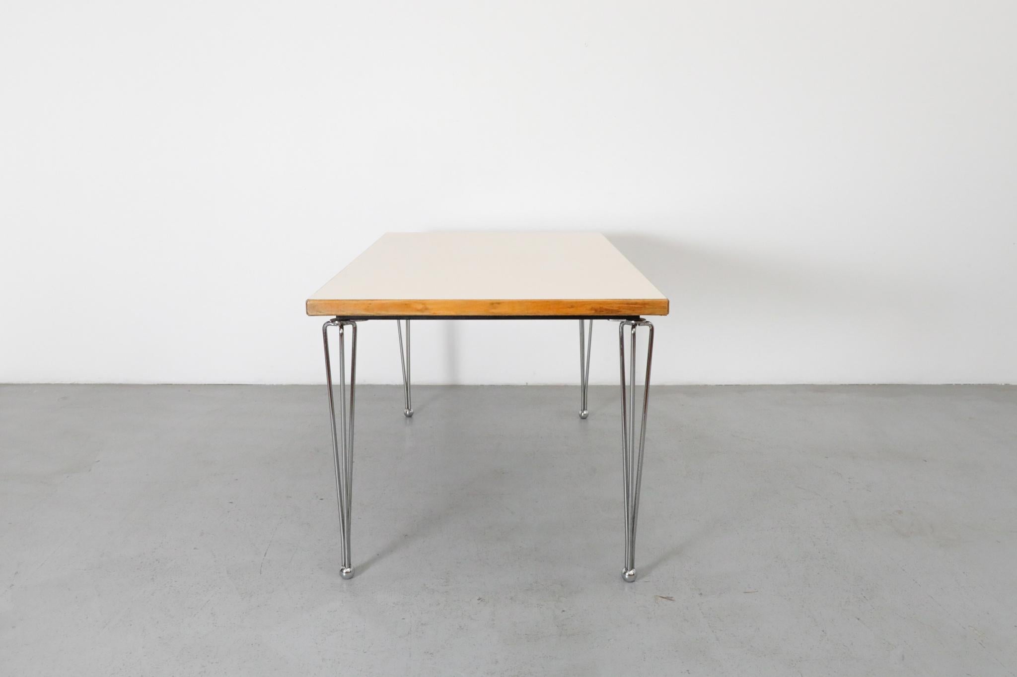 Austrian Thonet Postmodern Dining Table by Marius van den Wildenberg for Thonet. 1980's For Sale