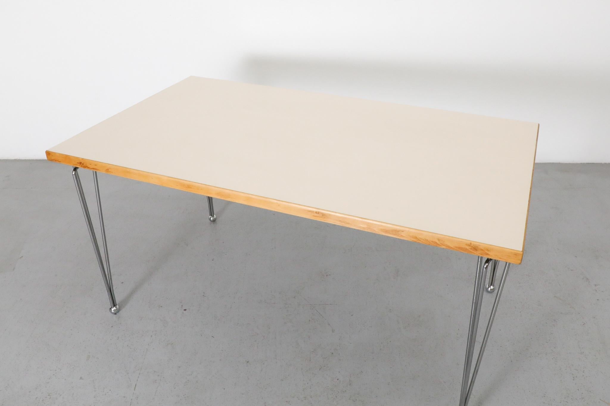 Thonet Postmodern Dining Table by Marius van den Wildenberg for Thonet. 1980's For Sale 1