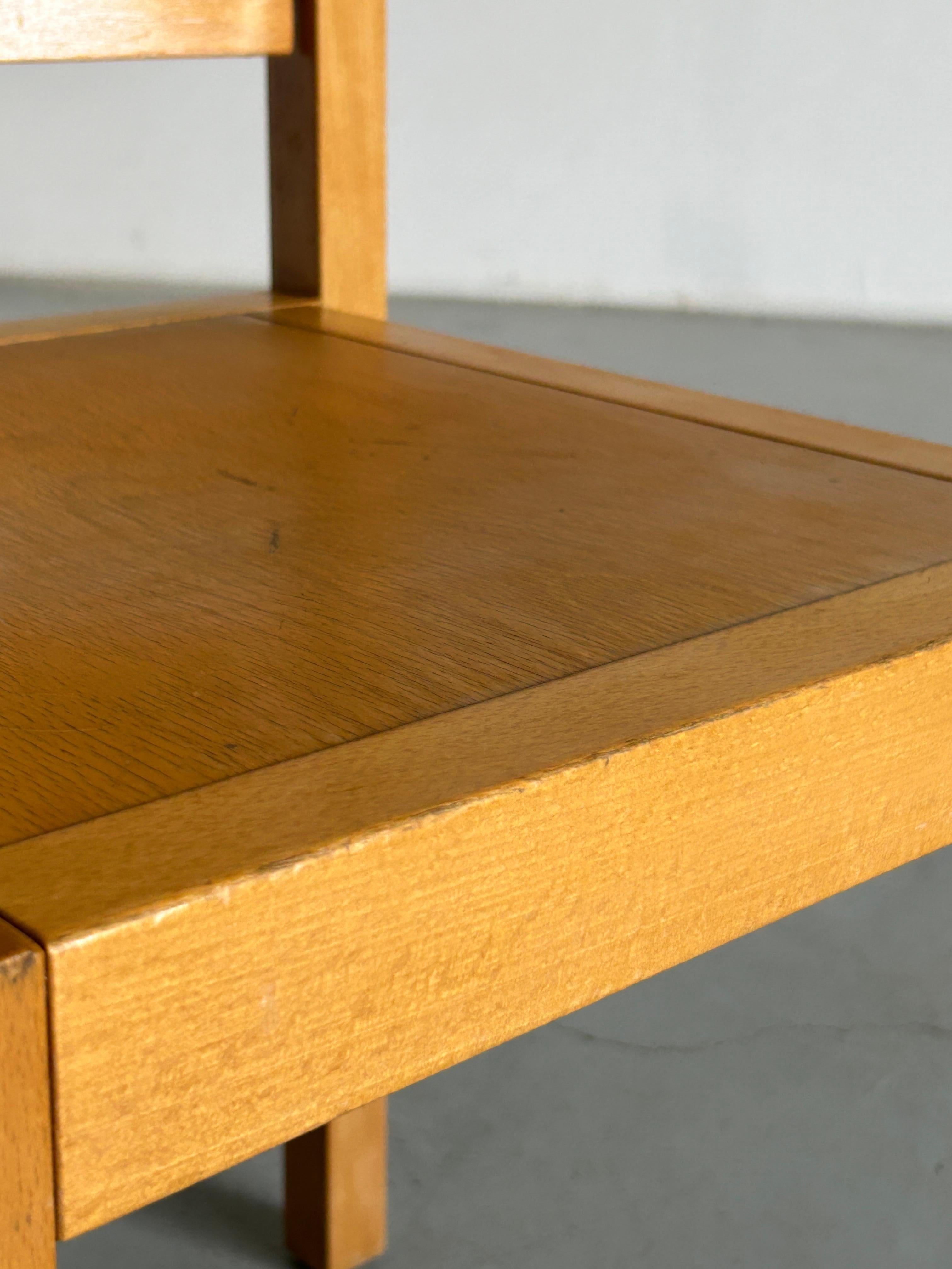 Thonet Postmodern Sculptural Wooden Chair, 1990s Austria For Sale 8