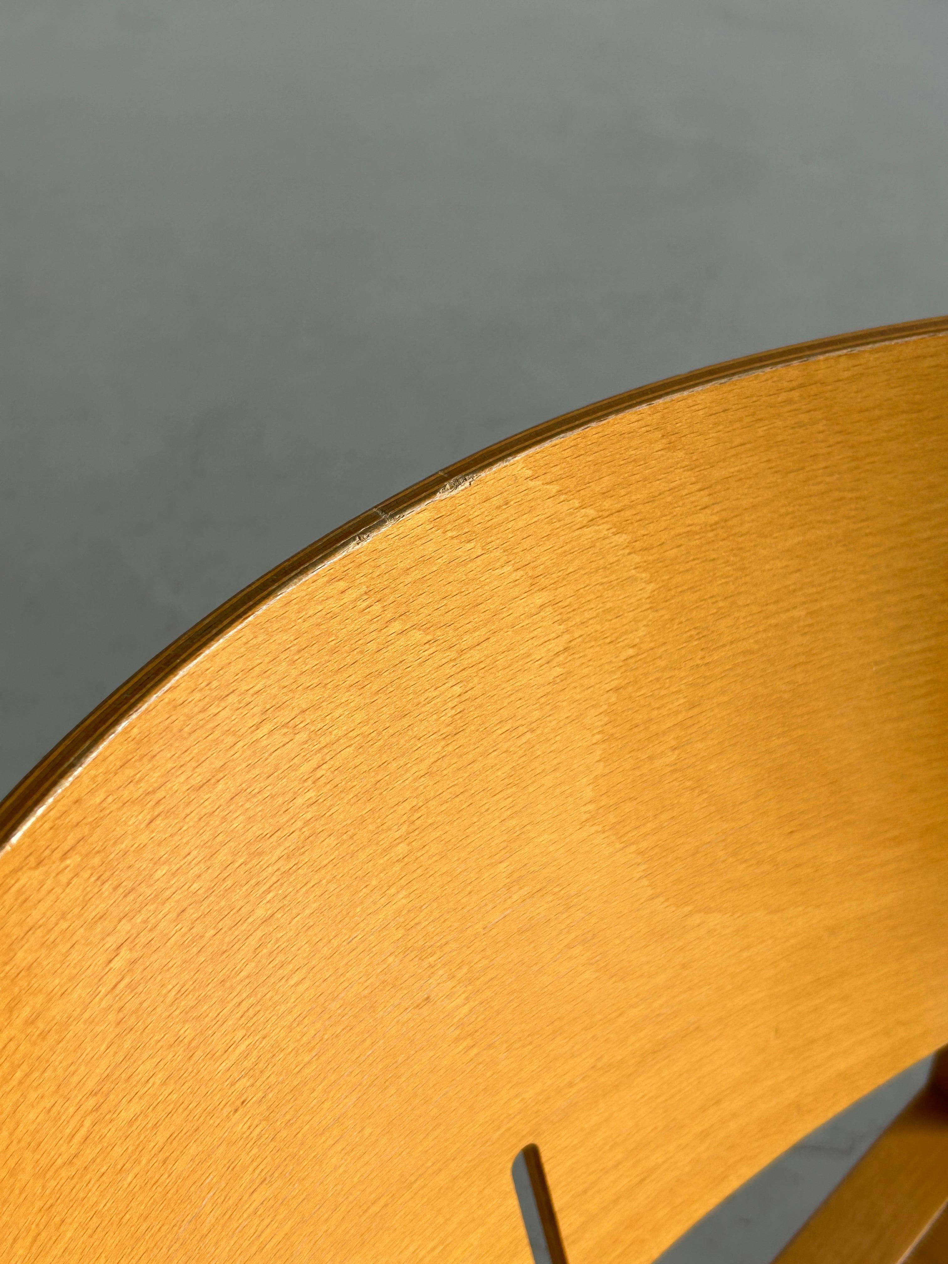Thonet Postmodern Sculptural Wooden Chair, 1990s Austria For Sale 12