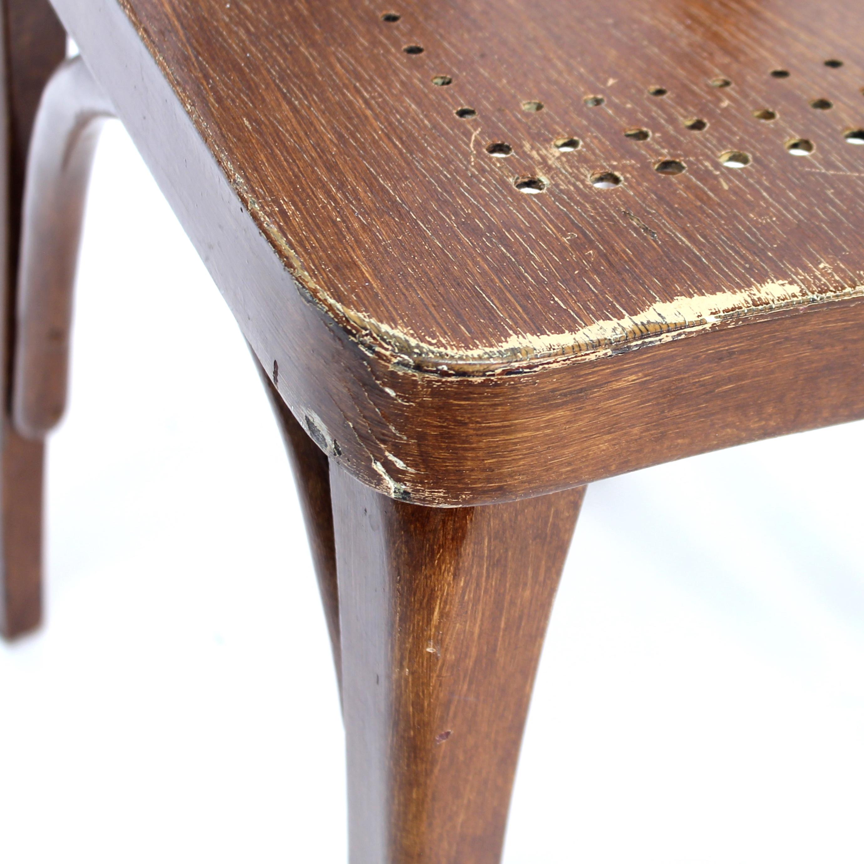 Thonet, raro par de sillas, principios de 1900 en venta 5