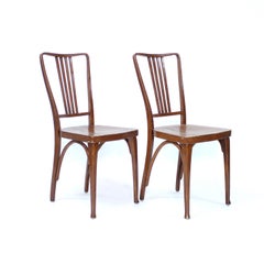 Thonet, raro par de sillas, principios de 1900