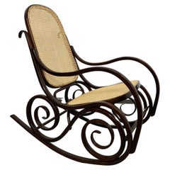 Vintage Thonet rocking chair