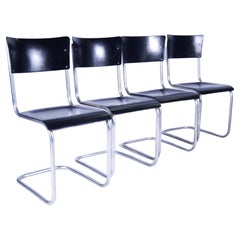 Thonet S43 by Mart Stam, Set of 4