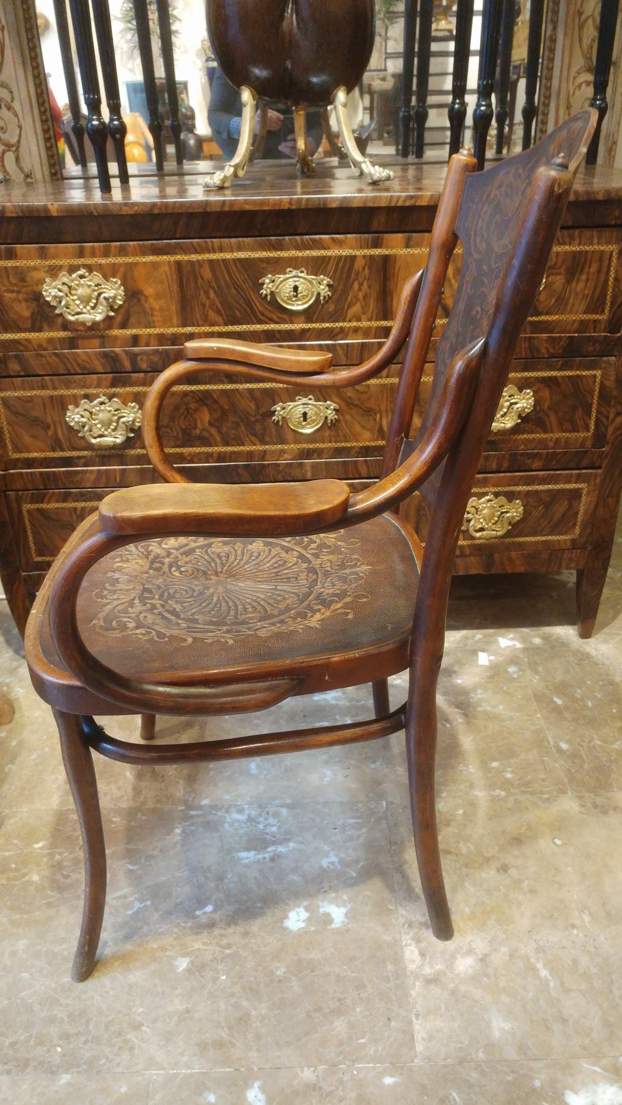 19th Century Thonet Seat by Jakob Et Josef Kohn Wien For Sale