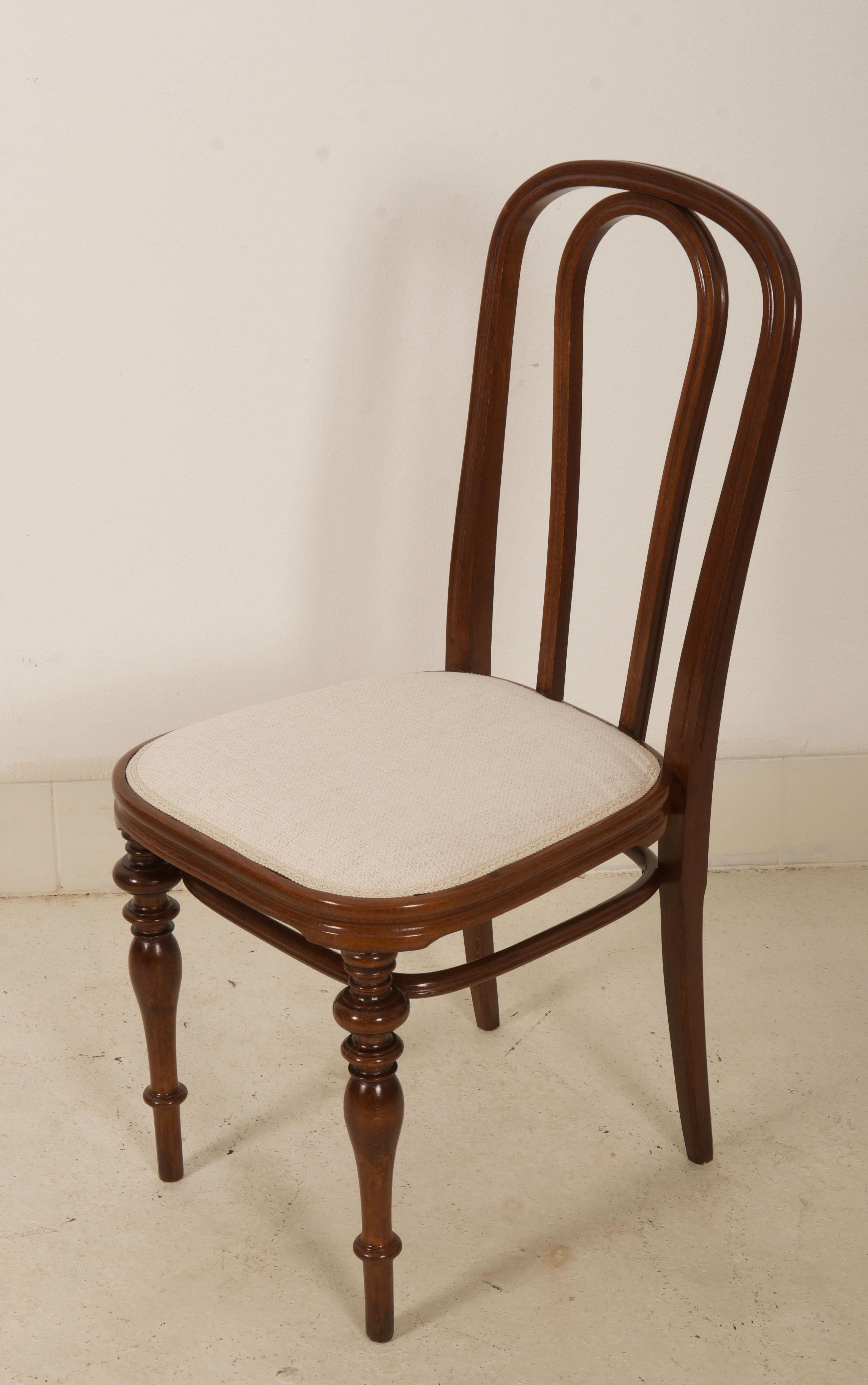 Austrian Thonet Side Chair For Sale