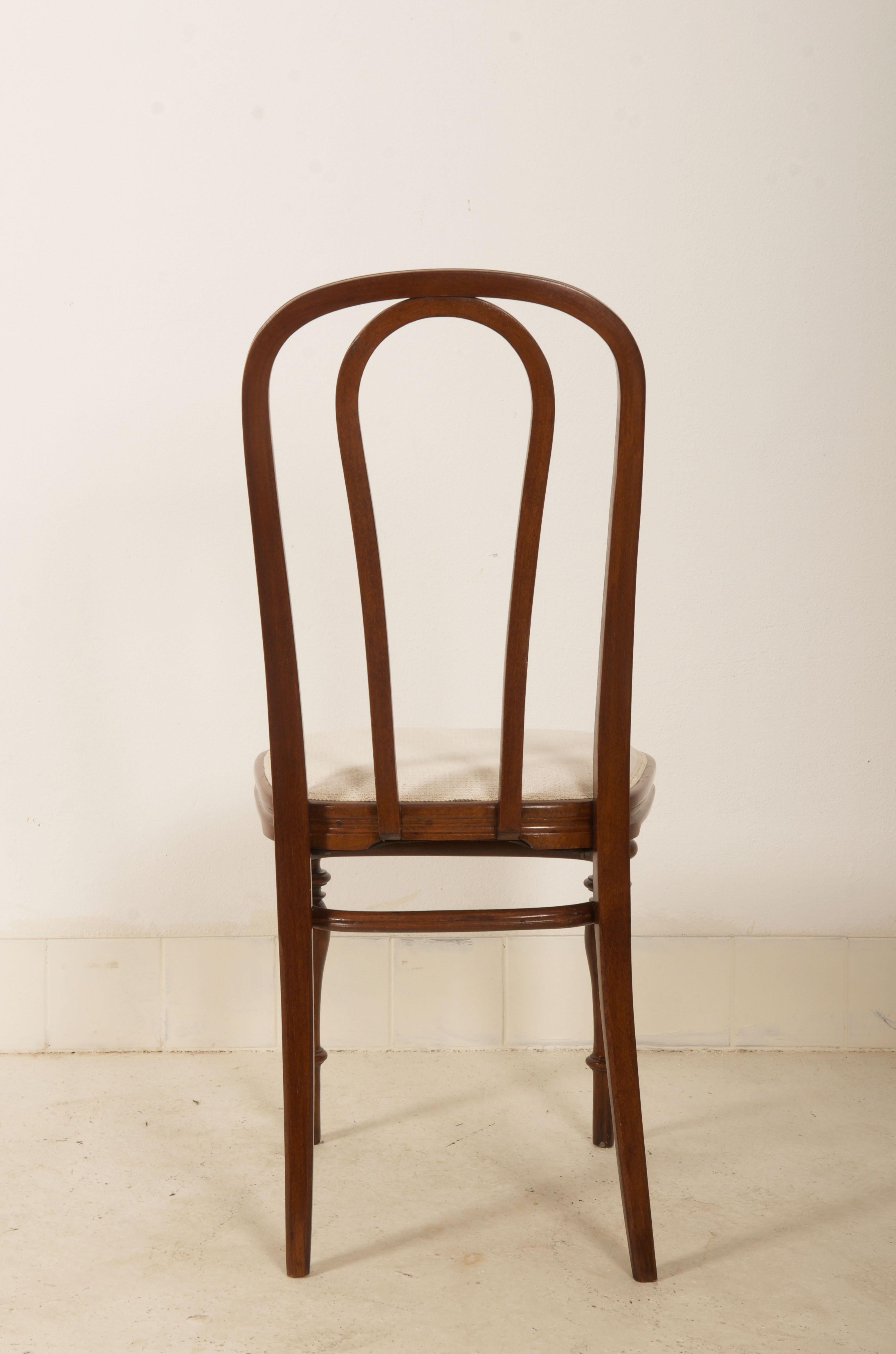 Thonet Beistellstuhl  (Spätes 19. Jahrhundert) im Angebot