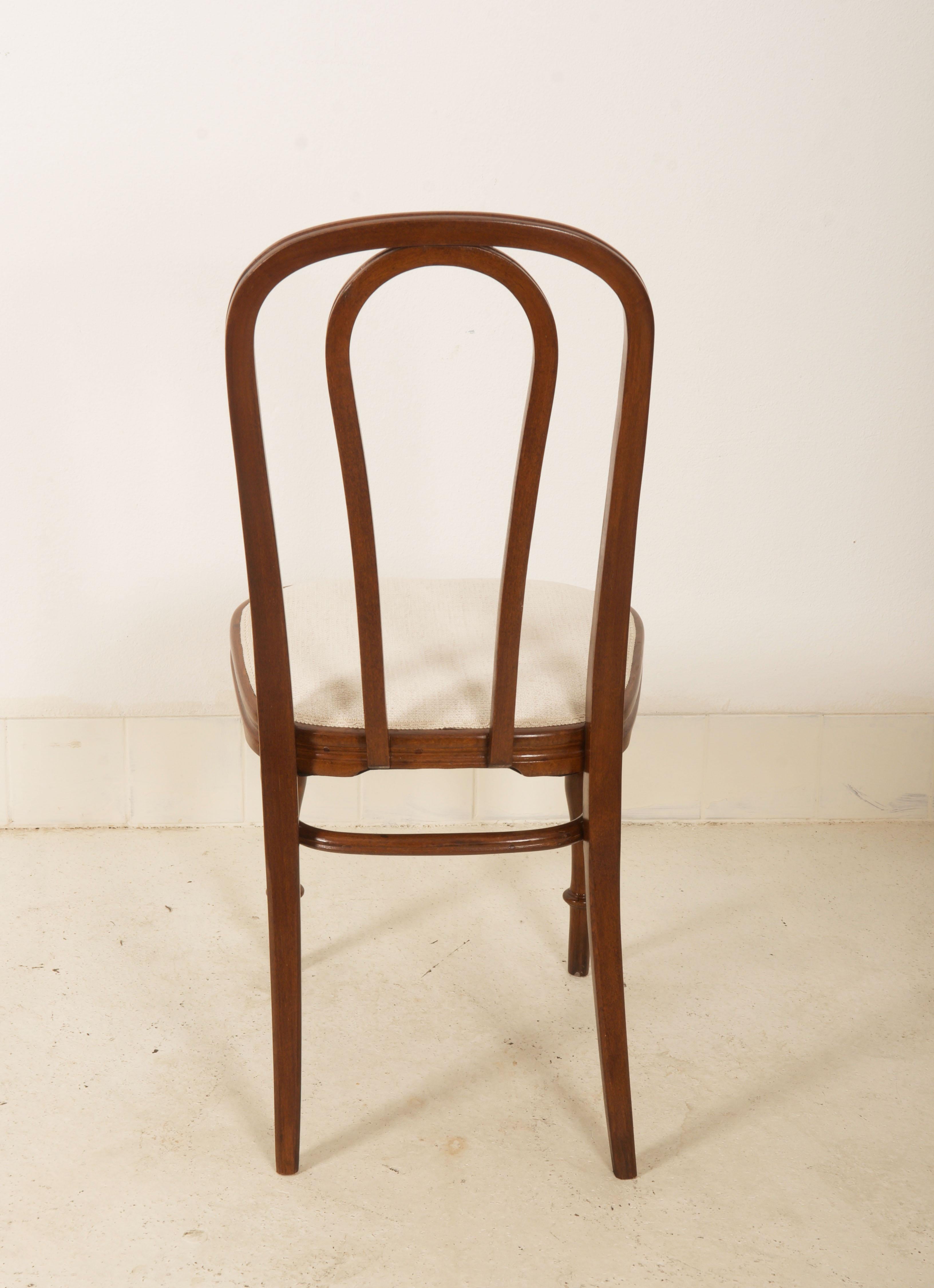 Beech Thonet Side Chair  For Sale