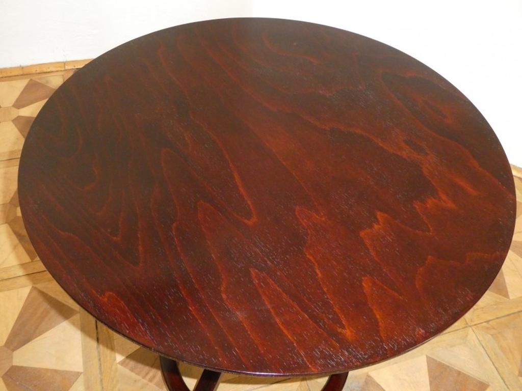 Thonet side table by Otto Wagner for Thonet.. Professionally stained and repolished.