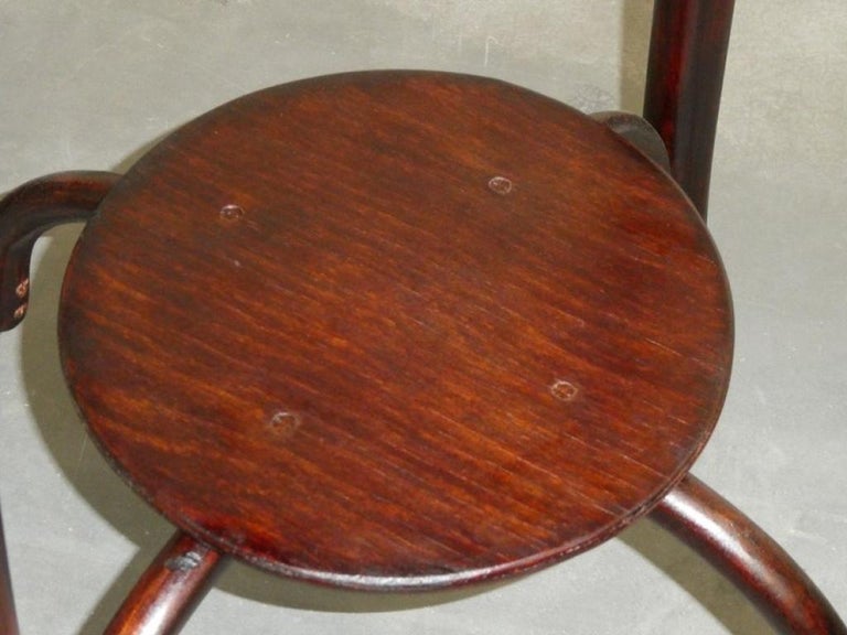 Art Deco Thonet Side Table For Sale