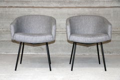 Thonet ST670 Armchairs and  1 Footstool 1960