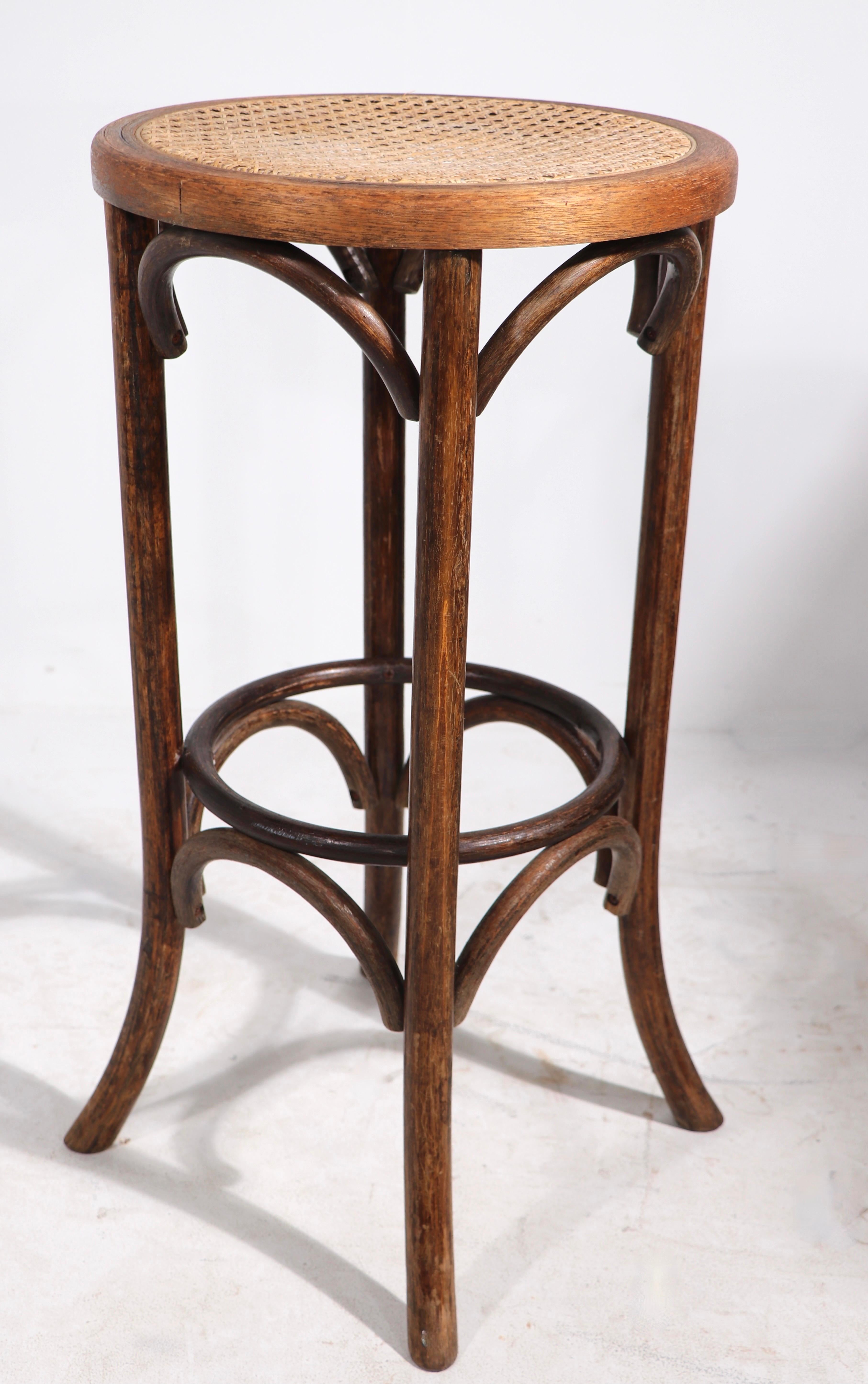 Vienna Secession Thonet Steam Bentwood Bar Stool