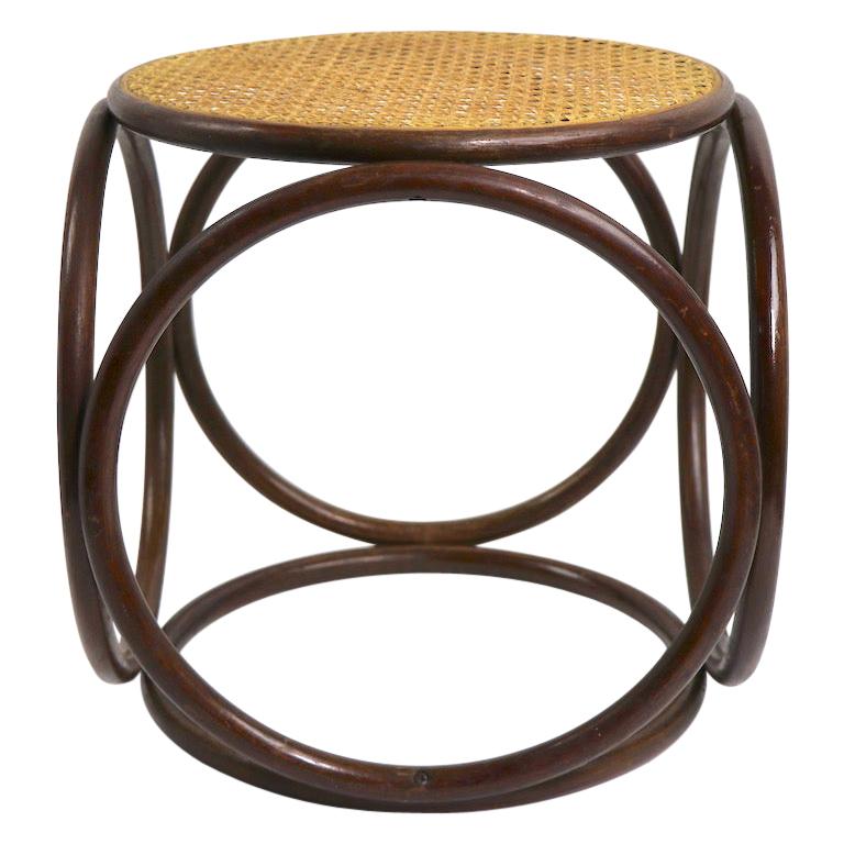 Thonet Stool Side or End Table