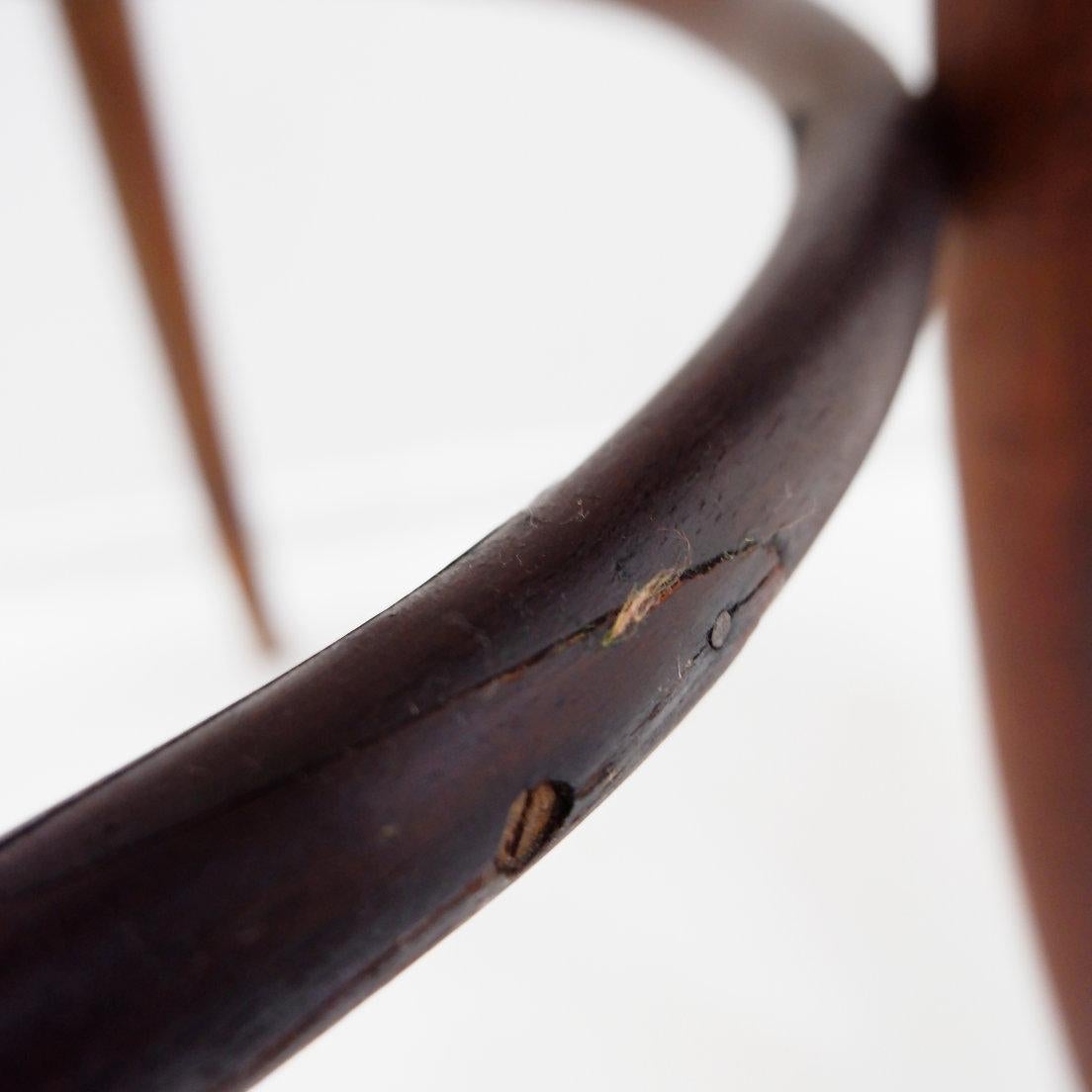 Bugholzstuhl oder Sessel im Thonet-Stil - 1950er Jahre im Angebot 9