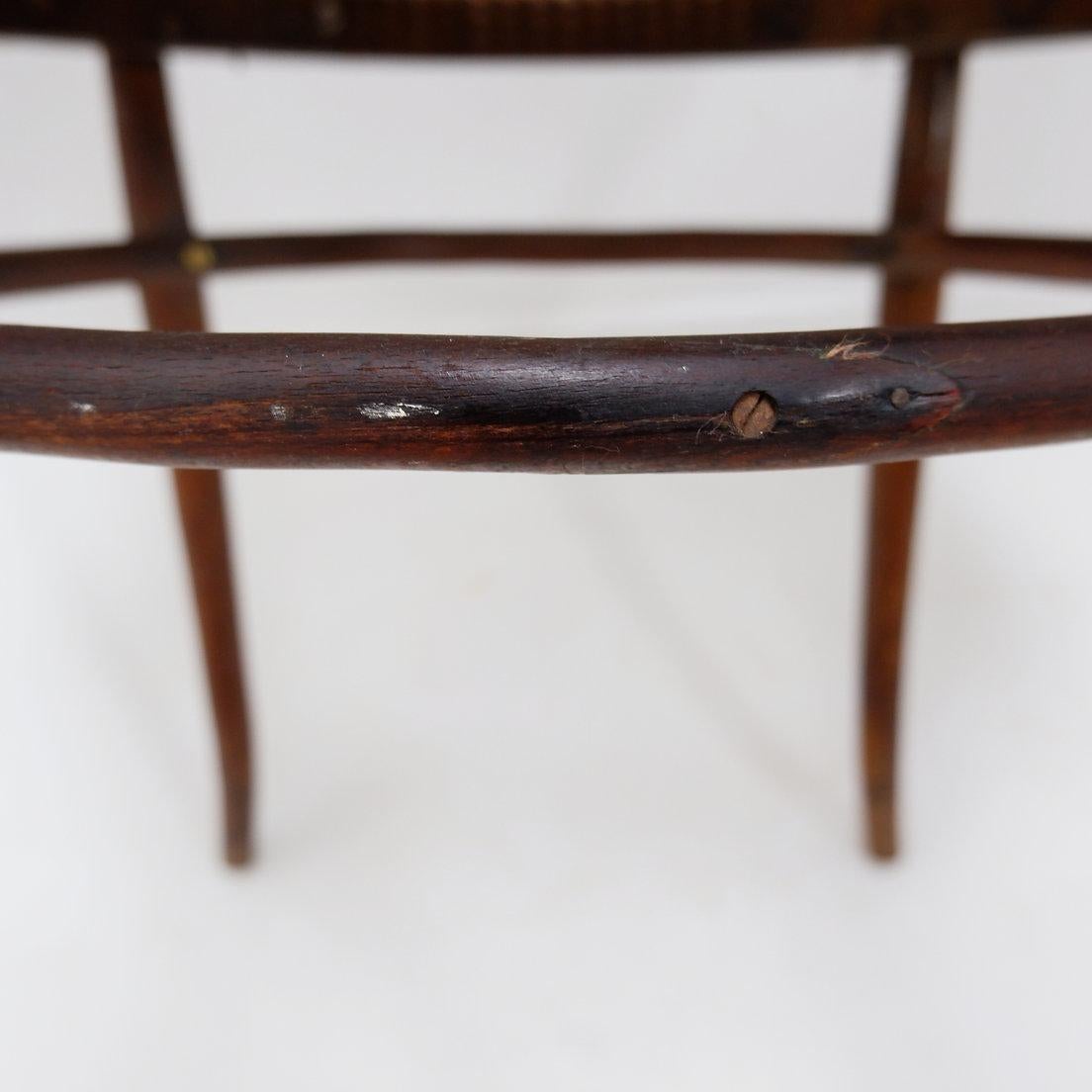 Bugholzstuhl oder Sessel im Thonet-Stil - 1950er Jahre im Zustand „Gut“ im Angebot in Linkebeek, BE