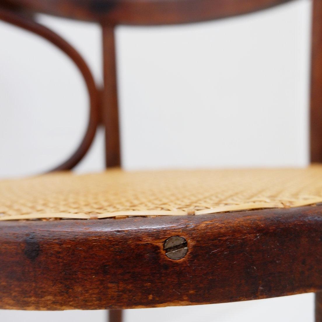 Bugholzstuhl oder Sessel im Thonet-Stil - 1950er Jahre (20. Jahrhundert) im Angebot