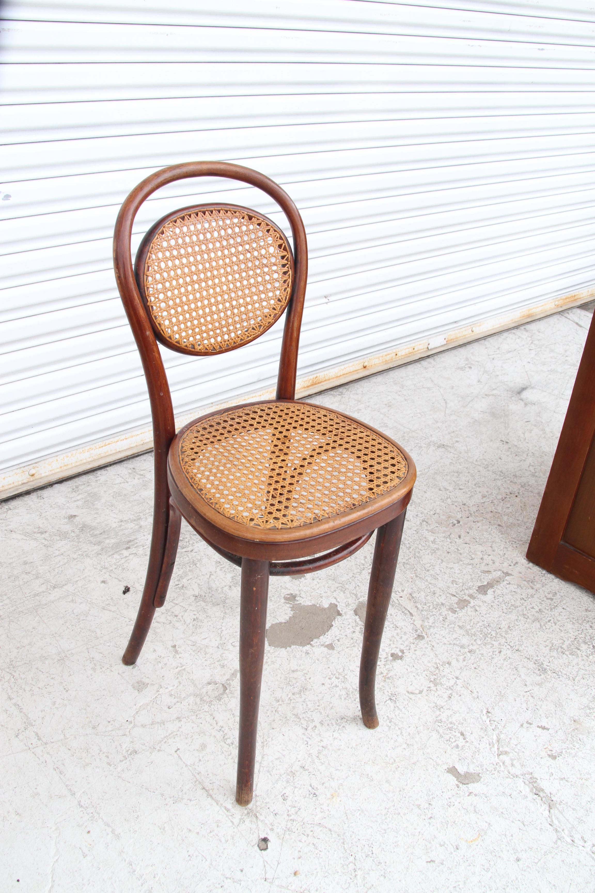 Thonet Style Bentwood Counter Stool In Good Condition In Pasadena, TX