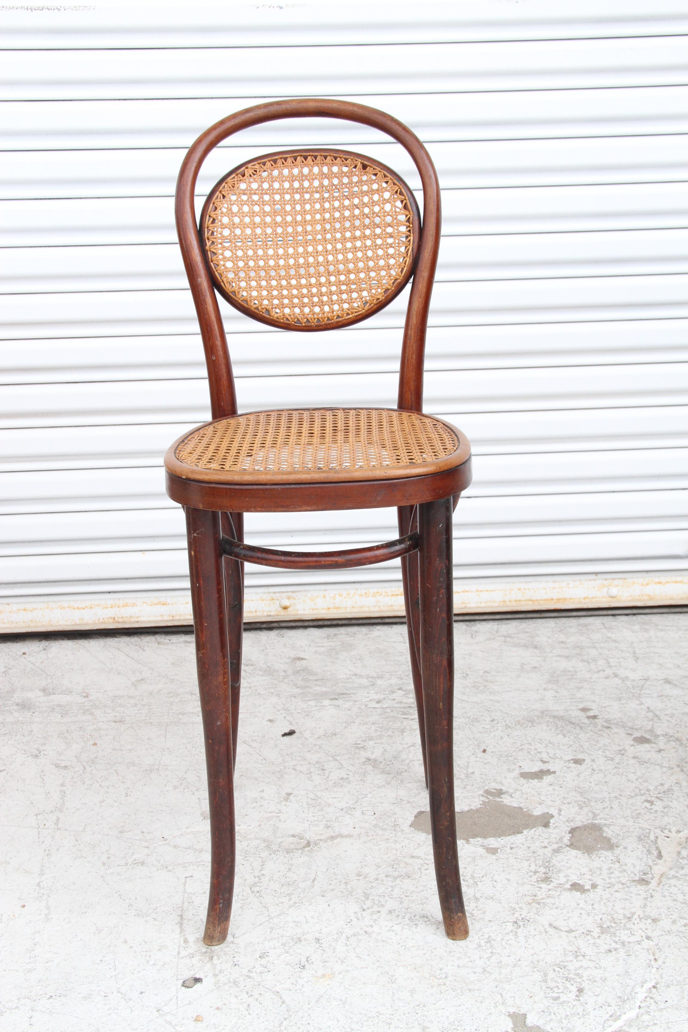 20th Century Thonet Style Bentwood Counter Stool