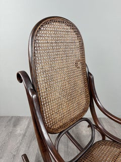 Thonet-style Bentwood Rocking Chair, 20th Century