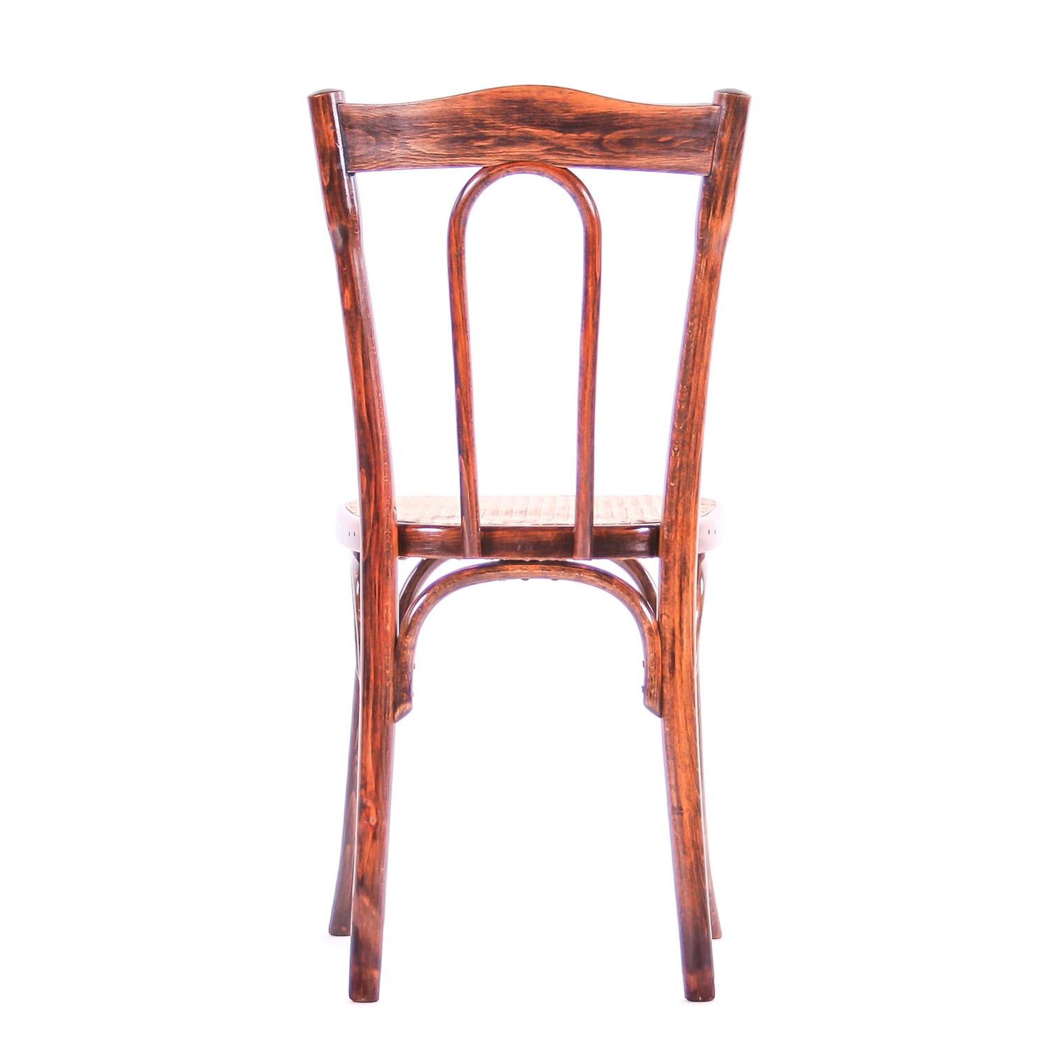 Thonet Style Chair Type Nr. 18 In Good Condition For Sale In Chocen, Czech Republic