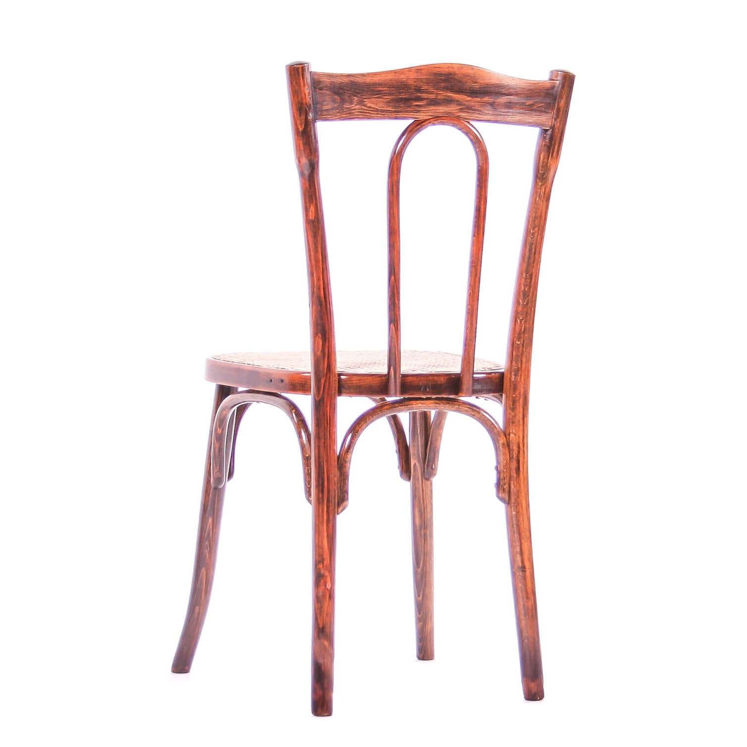 Early 20th Century Thonet Style Chair Type Nr. 18 For Sale