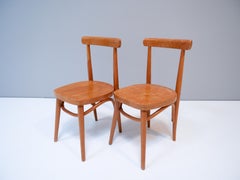 Thonet Style Children's Bentwood Chairs, 1950s, Sweden