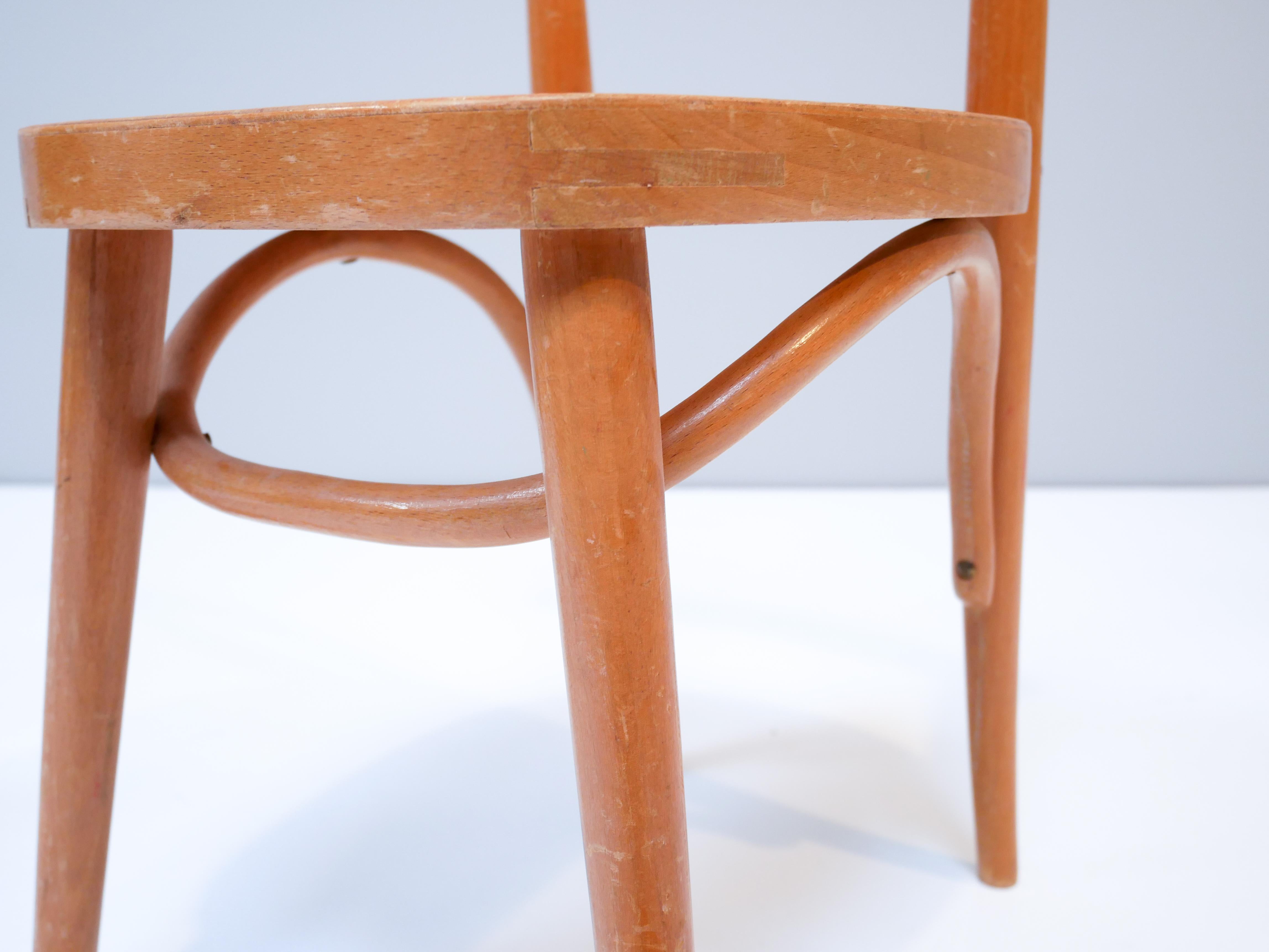 Thonet Style Children's Bentwood Chairs, 1950s, Sweden For Sale 1