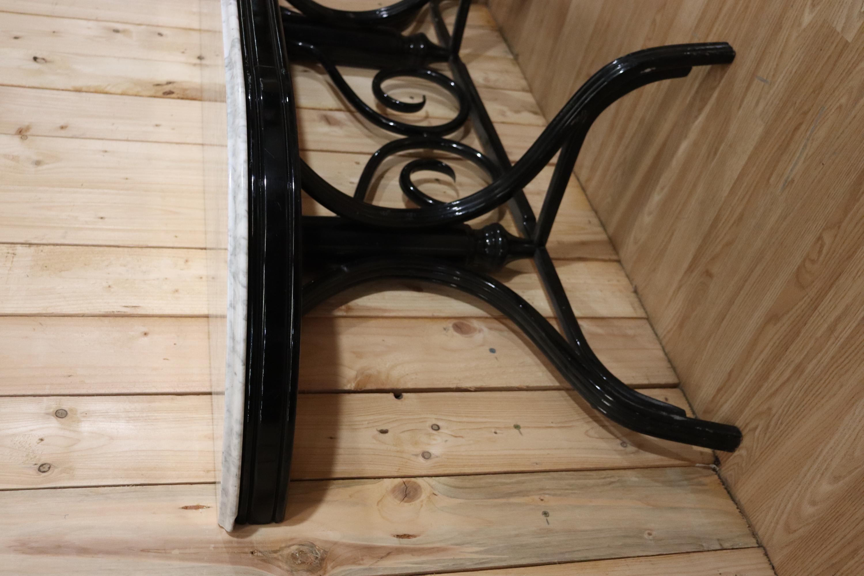 Bois Thonet Style Curved Wooden Console en vente
