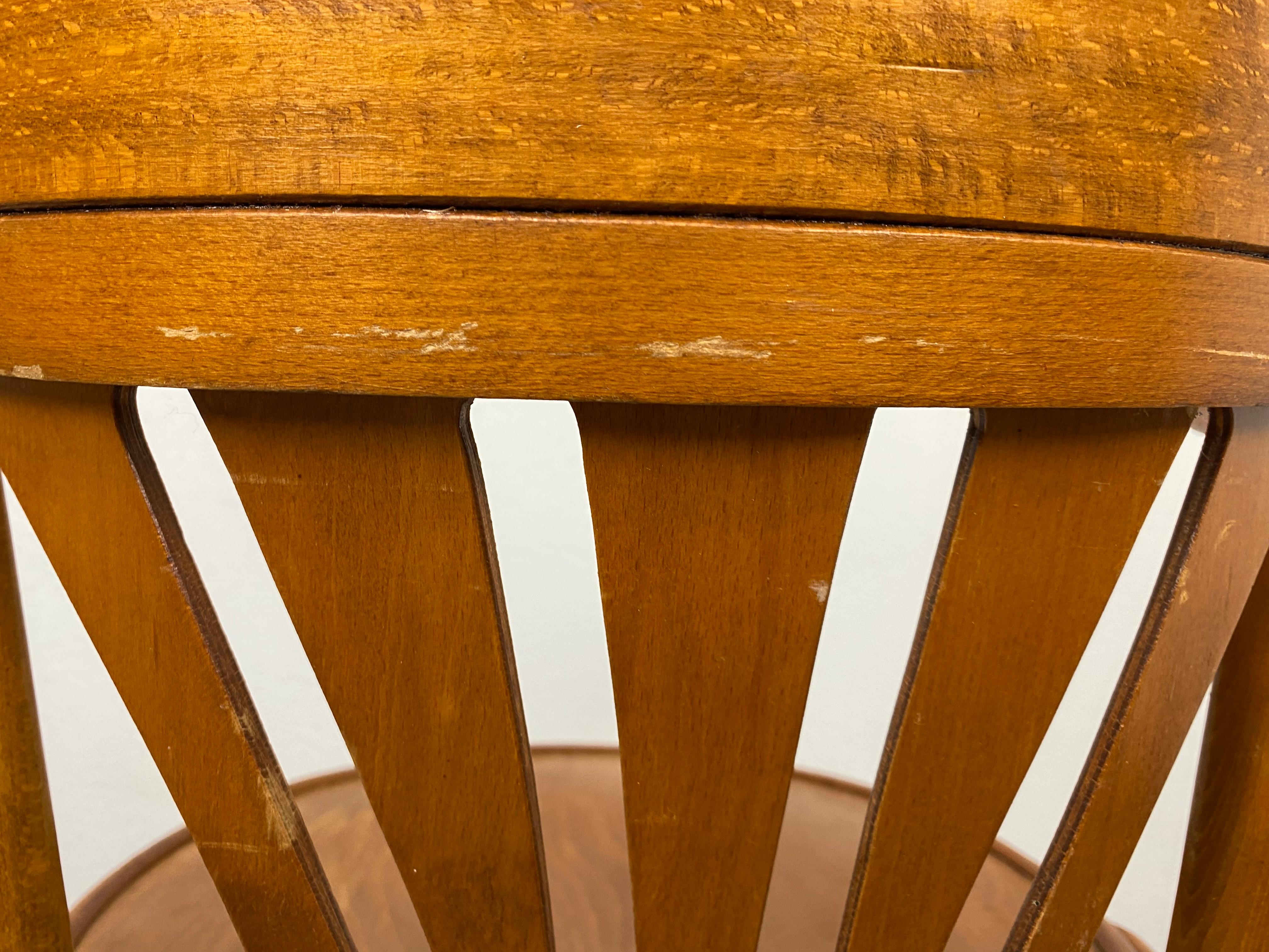 Art Deco Thonet Swivel Chair