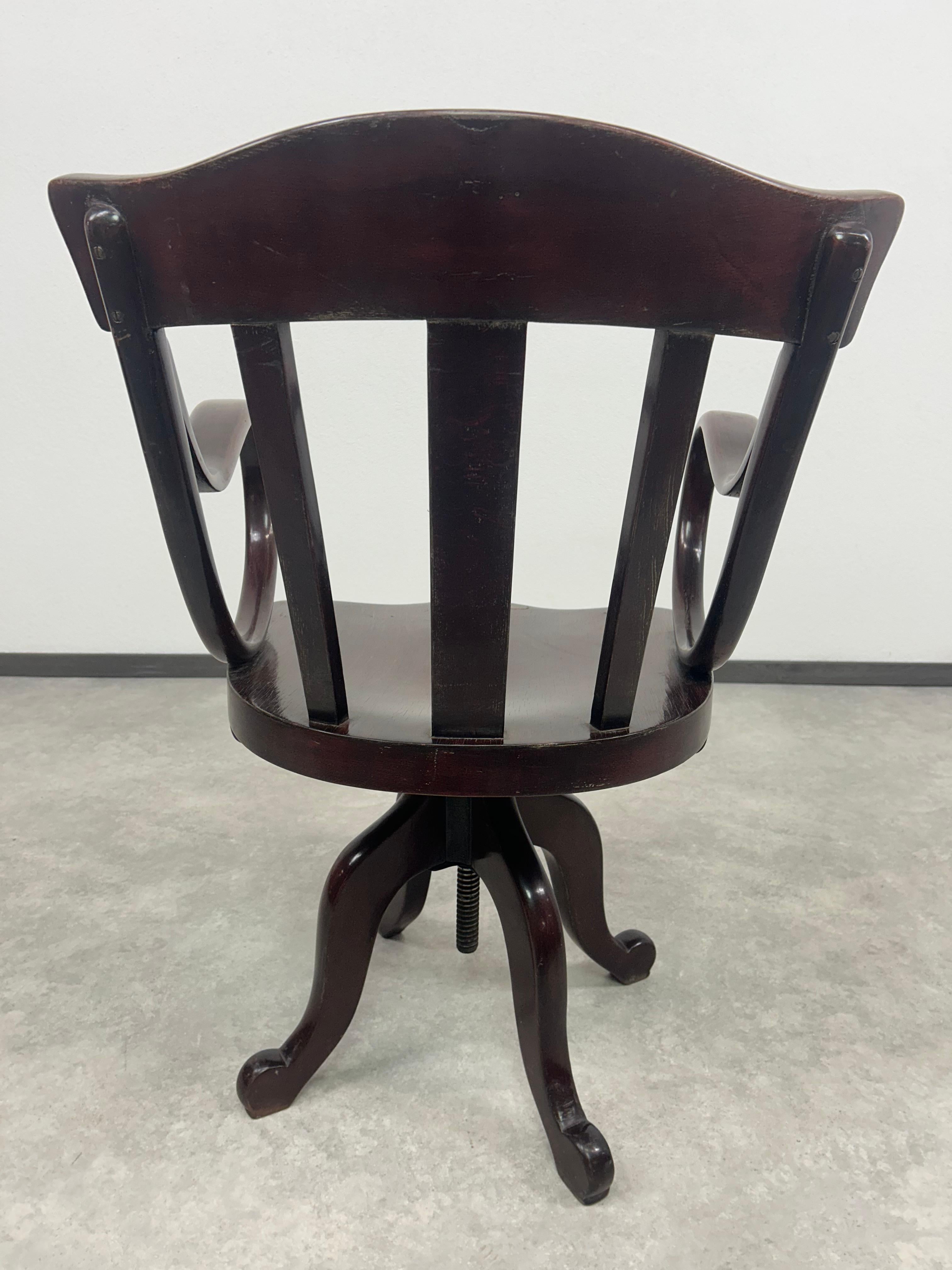 Sécession viennoise Chaise pivotante Thonet n°5541 en vente