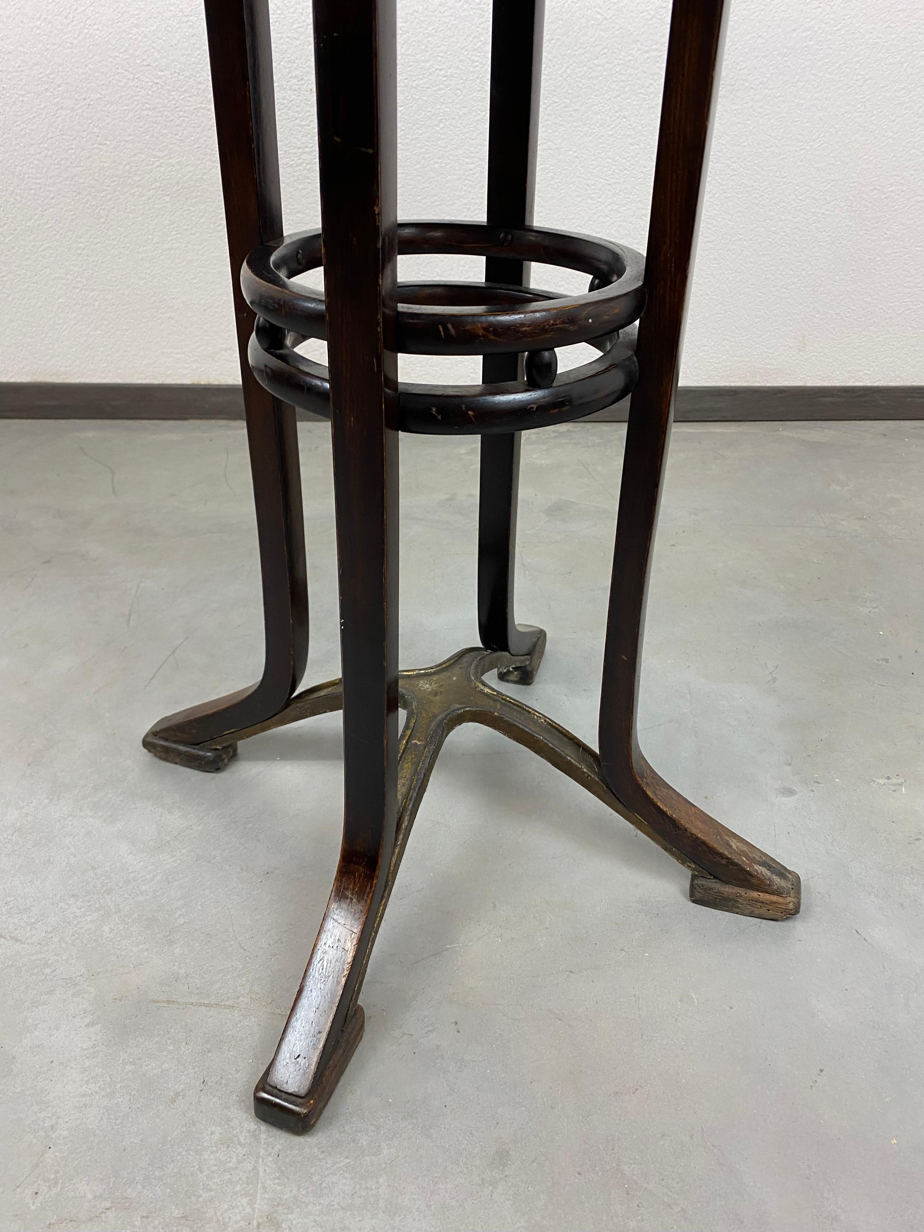 Metal Thonet Table by Josef Hoffmann For Sale