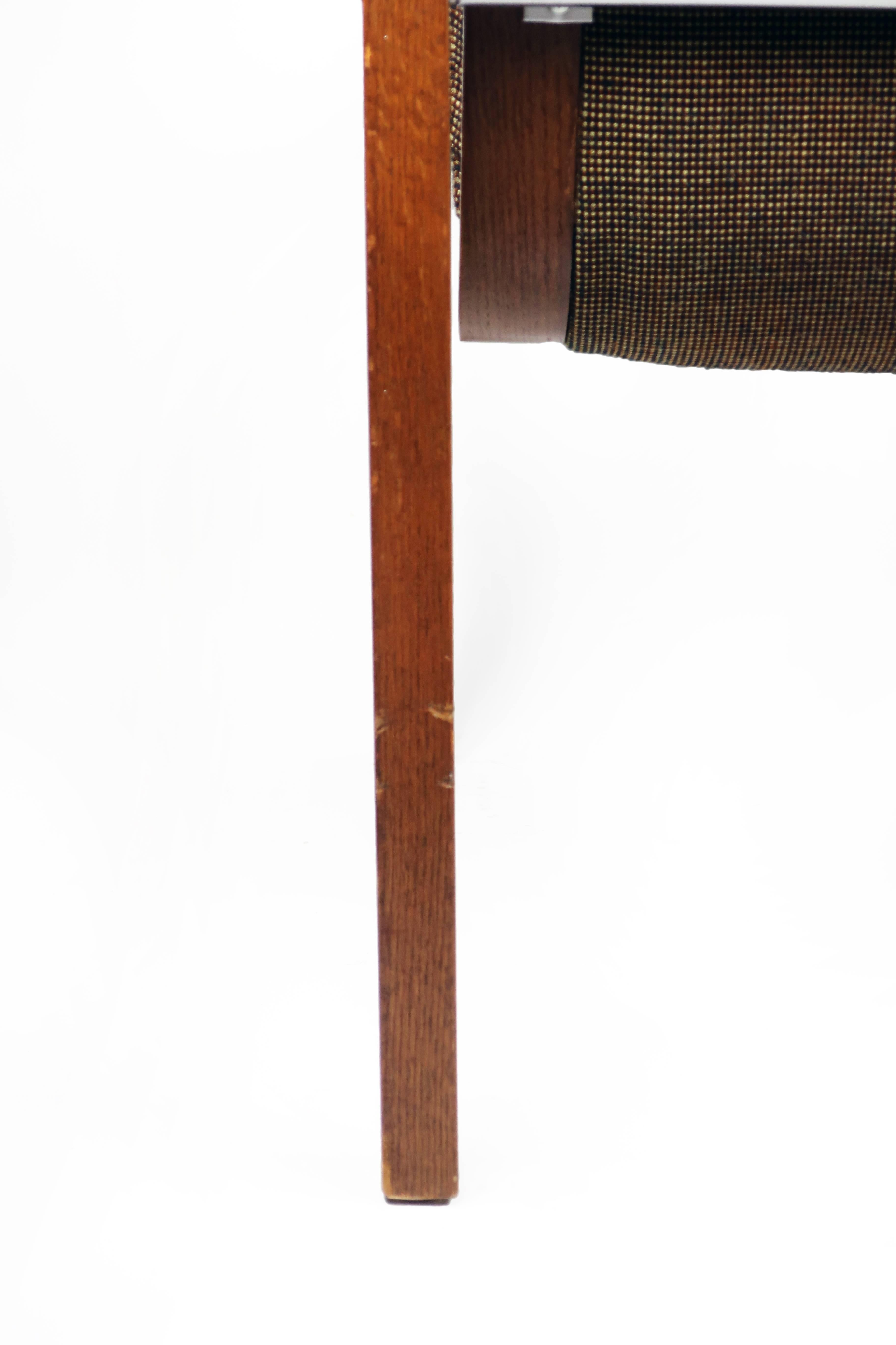 European Thonet Upholstered Bentwood Armchair