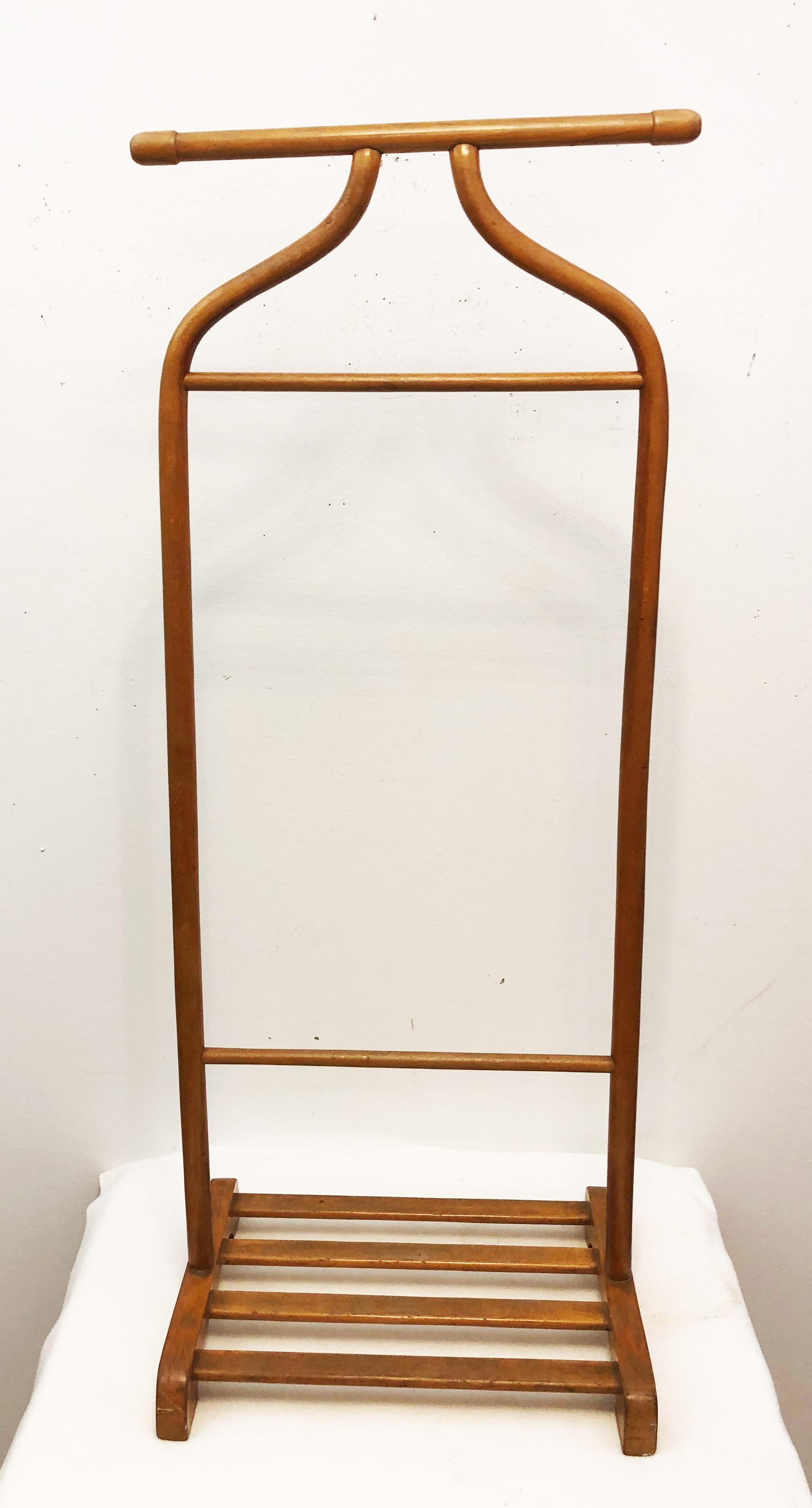 Beech Thonet Valet or Dressing Stand, Vienna Secession