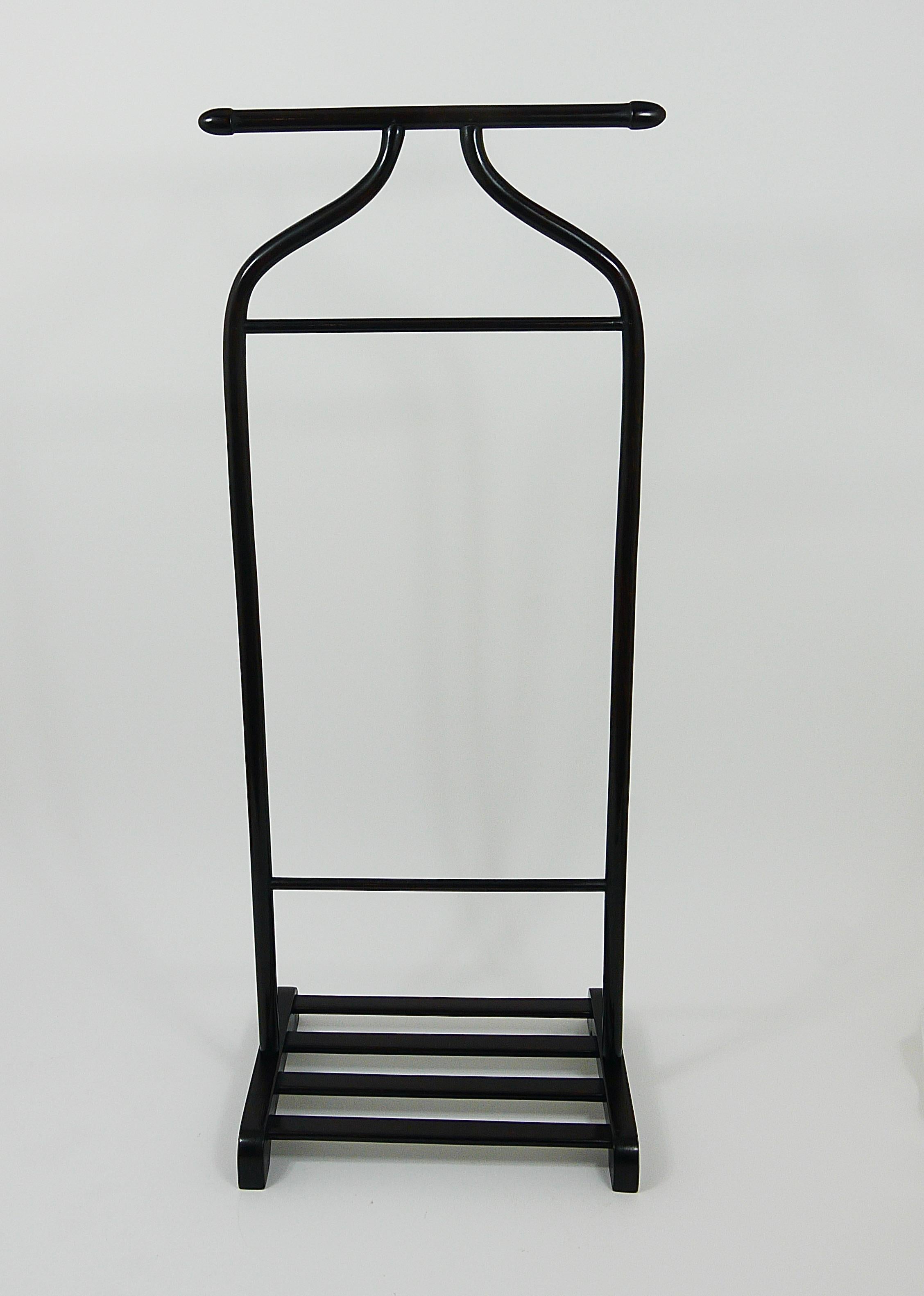 Thonet Vienna Art Deco Bentwood Clothing Valet / Dressing Stand, Austria, 1920s For Sale 5