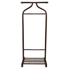 Thonet Vienna Art Deco Bentwood Clothing Valet / Dressing Stand, Austria, 1920s
