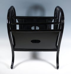Thonet Vienna Art Nouveau Newspaper Rack Model 11803, Otto Prutscher, Circa 1915